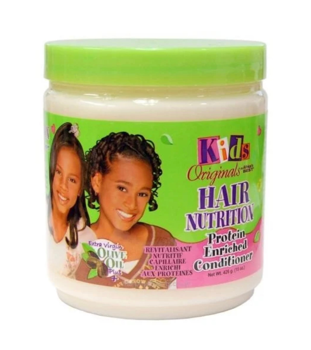 Africa's Best Kids Originals Hair Nutrition Protein Enriched Conditioner 15oz