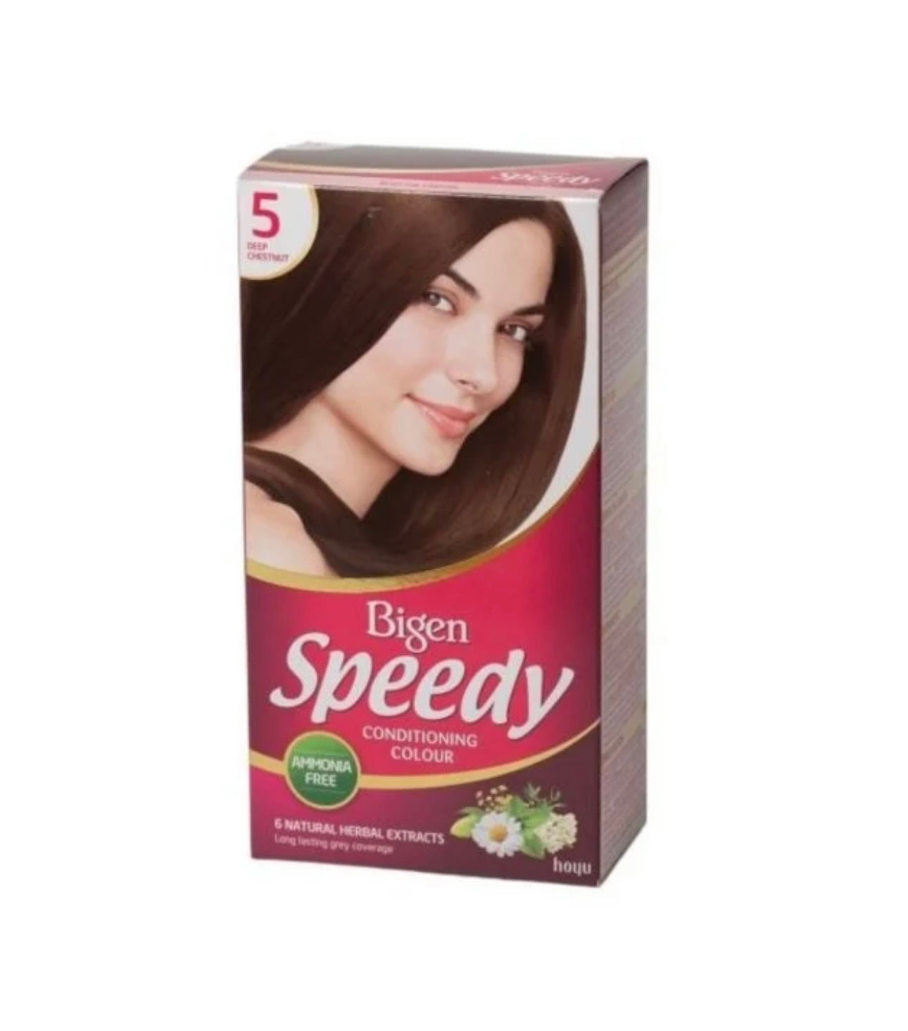 Bigen Speedy for Women #5 Deep Chestnut