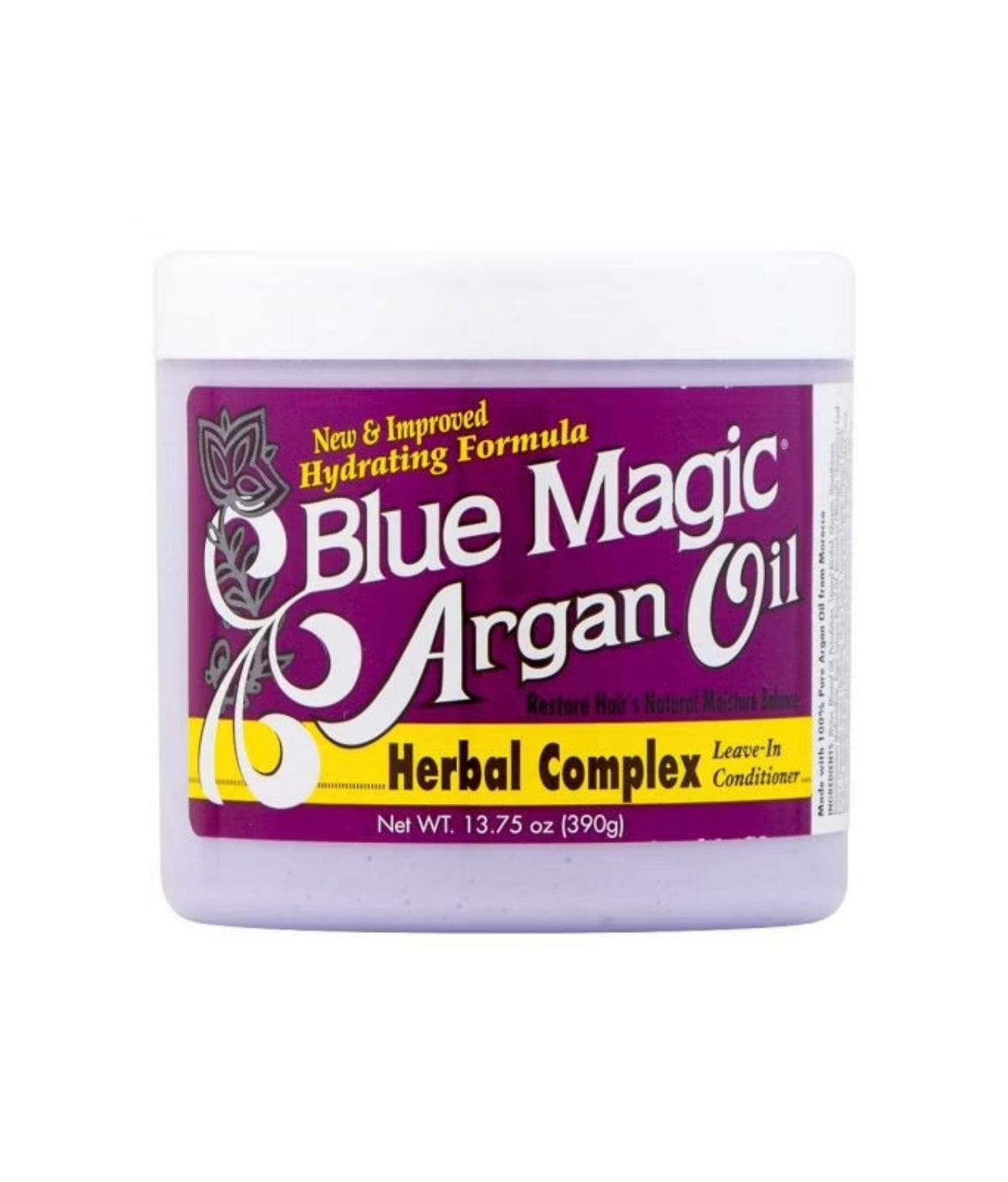 Blue Magic Argan Herbal Complex Leave In Conditioner 13.75oz