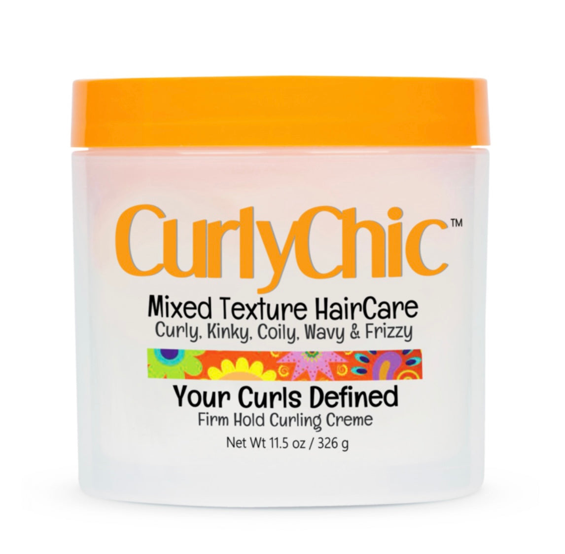 CurlyChic Your Curls Defined Firm Hold Curling Creme 11.5oz