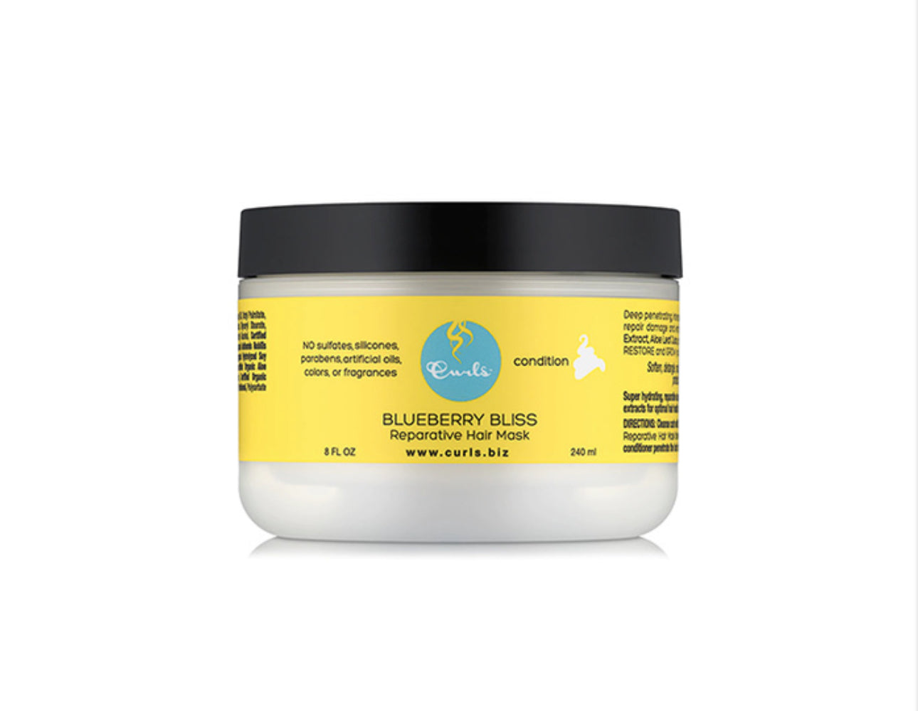 Curls Blueberry Bliss Reparative Hair Mask 8 Oz