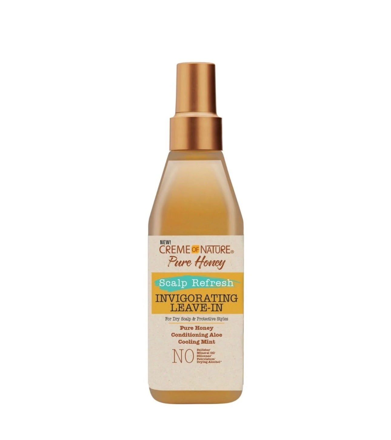 Creme Of Nature Pure Honey Scalp Refresh Invigorating Leave In 8oz