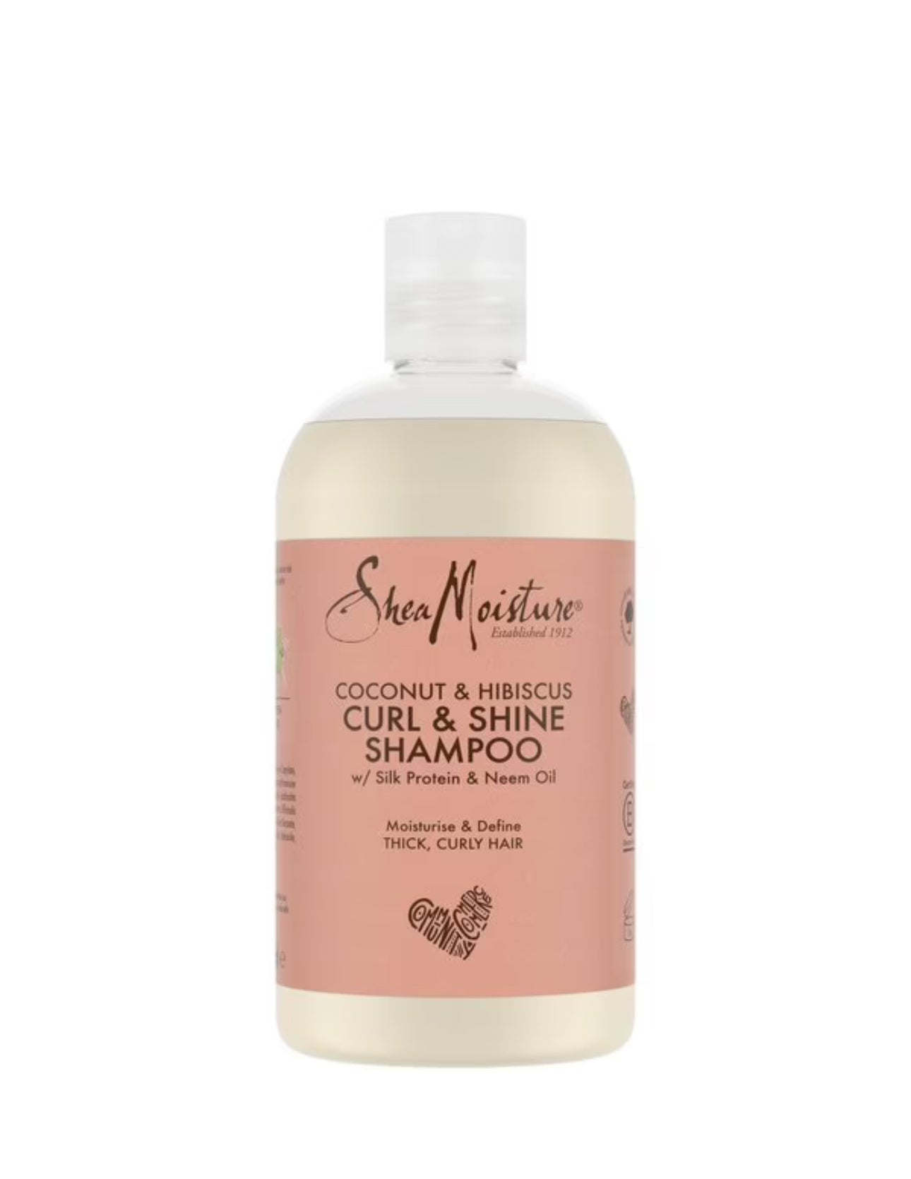 Shea Moisture Coconut & Hibiscus Curl & Shine Shampoo 13oz