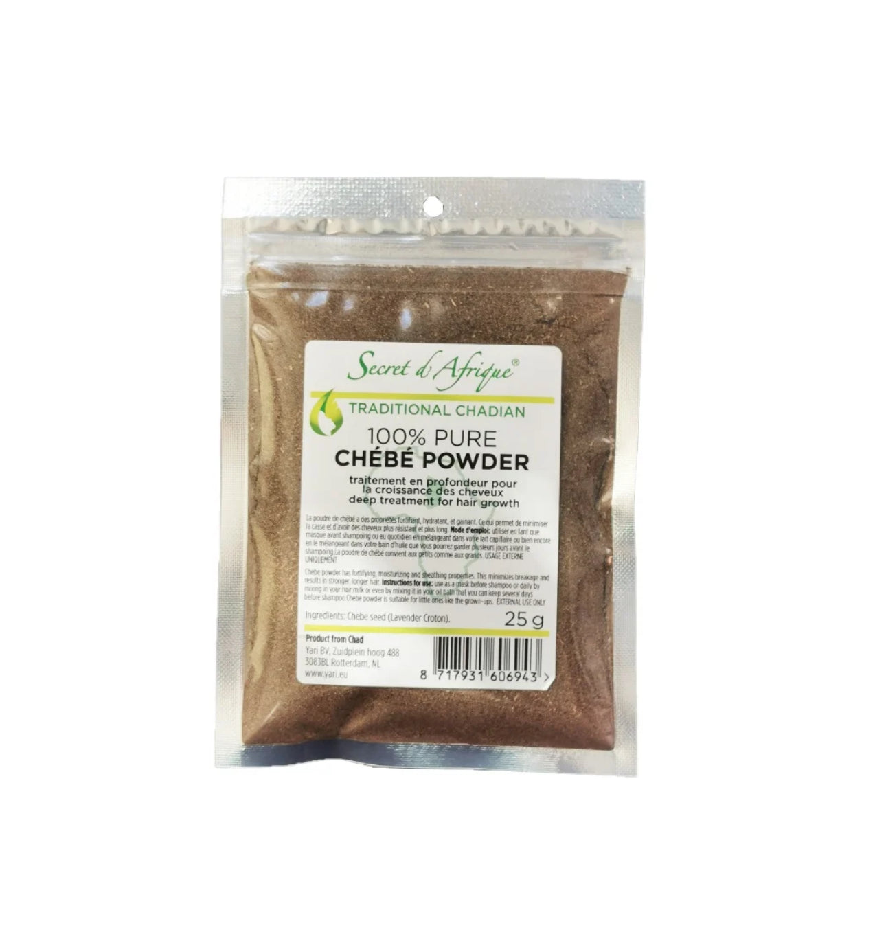 Secret d'Afrique 100% Pure Chebe Powder 25g