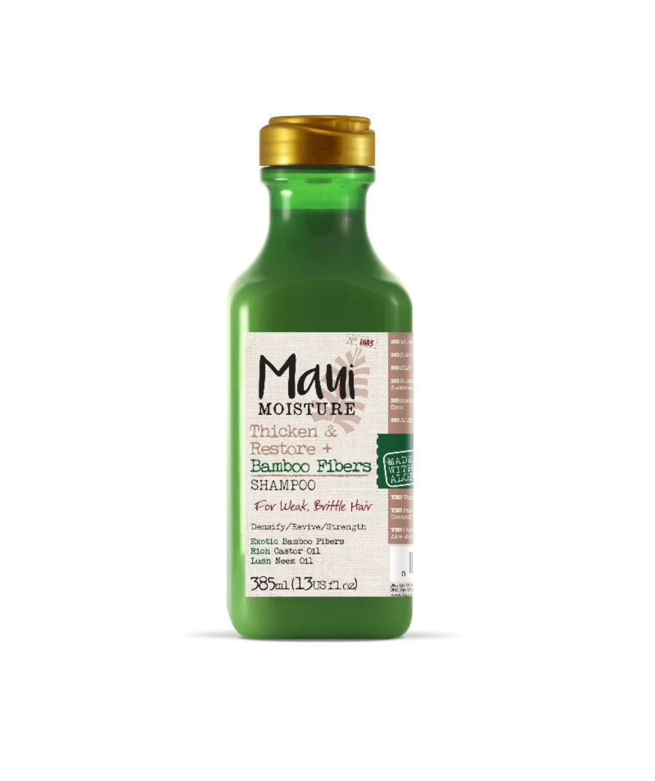 Maui Moisture Thicken & Restore Bamboo Fiber Shampoo 385 Ml
