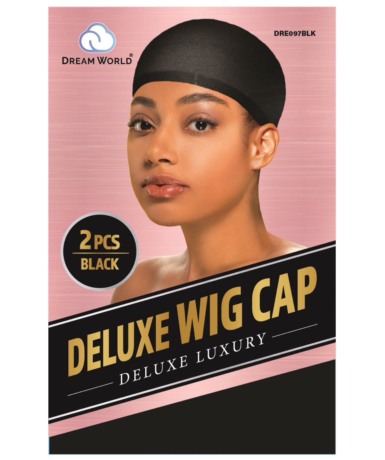 Dream World Deluxe Wig Cap Black DRE097BLK