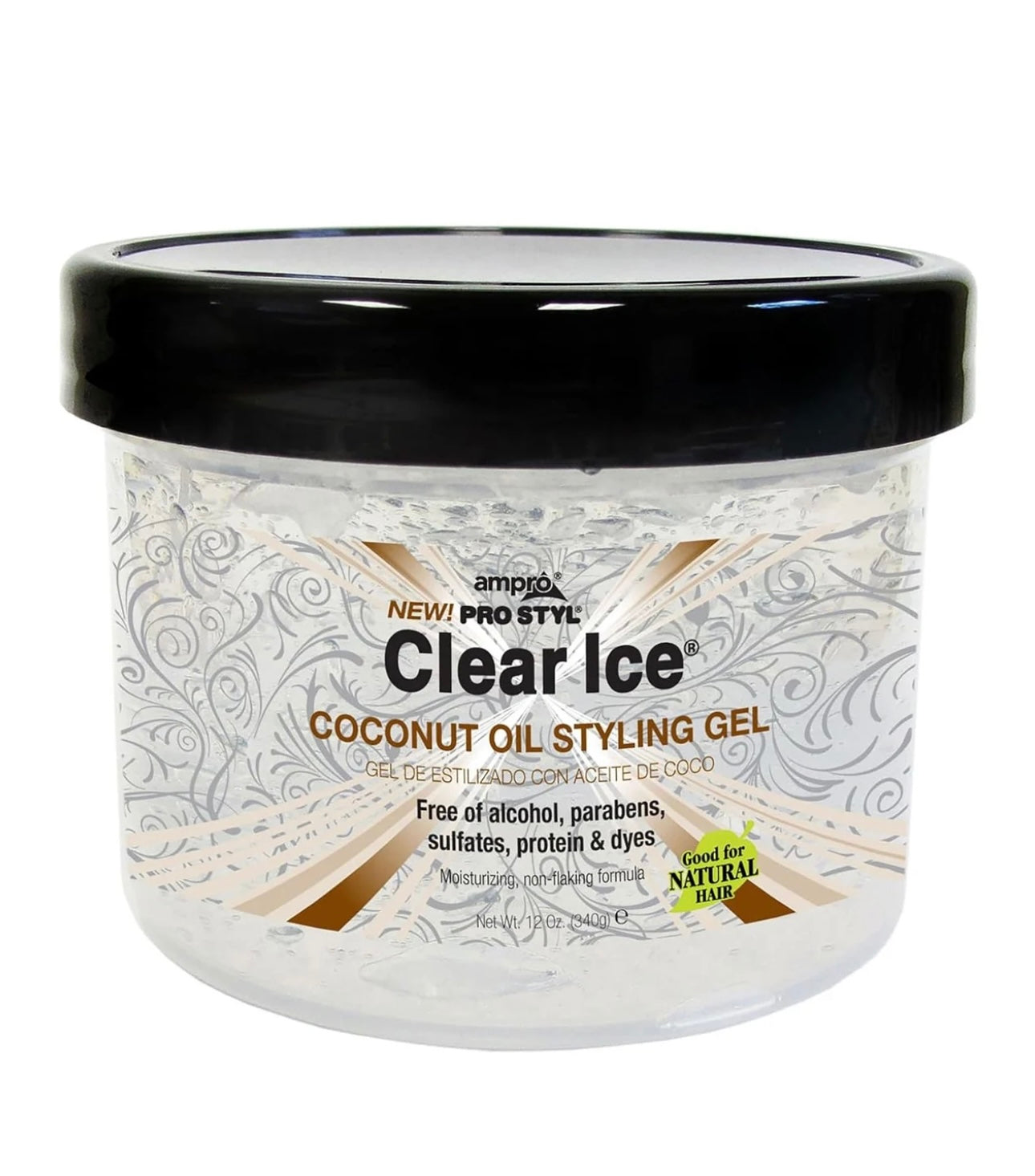 Ampro Coconut Clear Ice Gel 12oz