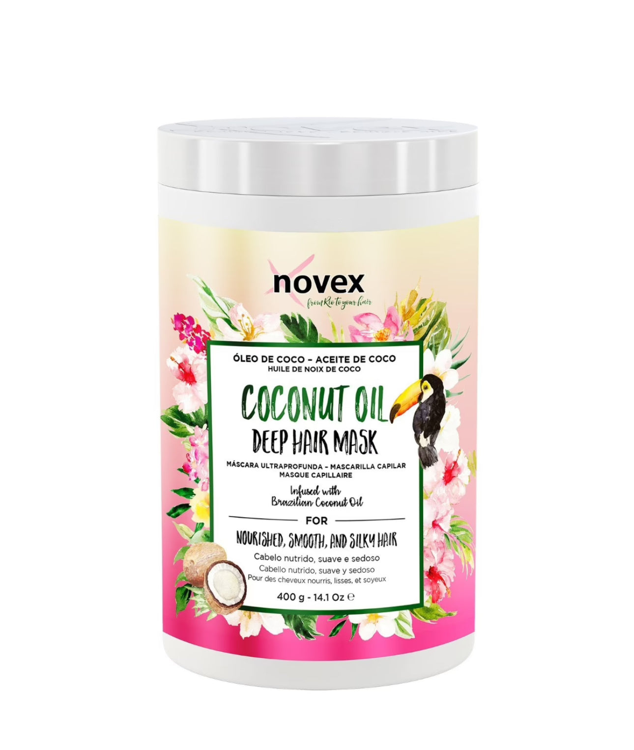 Novex Coconut Oil Hair Mask Conditioner 400g