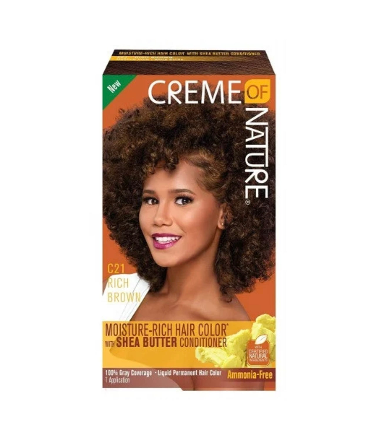 Creme Of Nature Moisture Rich Hair Color C21 Rich Brown