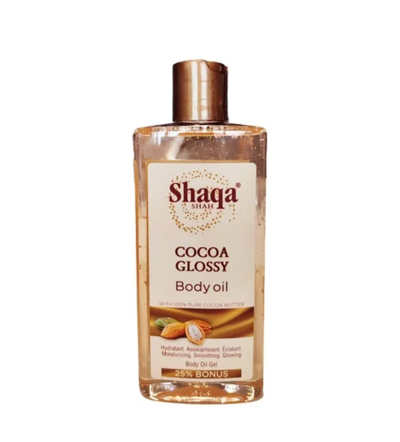 Shaqa Shah Cocoa Glossy Body Oil 250ml