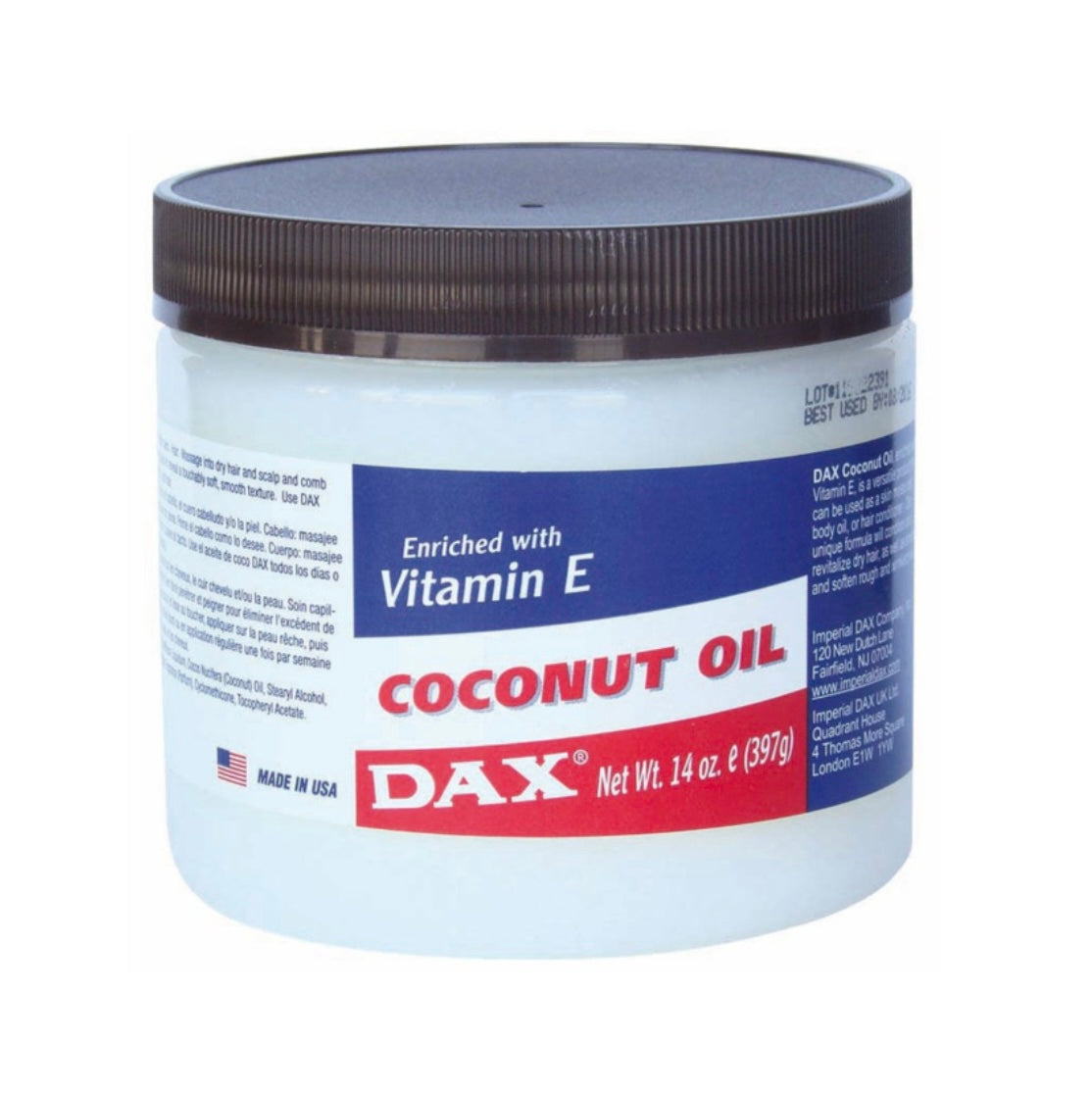 Dax Coconut Oil 14 oz