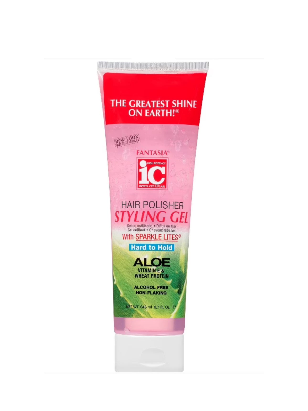 Fantasia IC Aloevera Hard to Hold Styling Gel 8.7oz