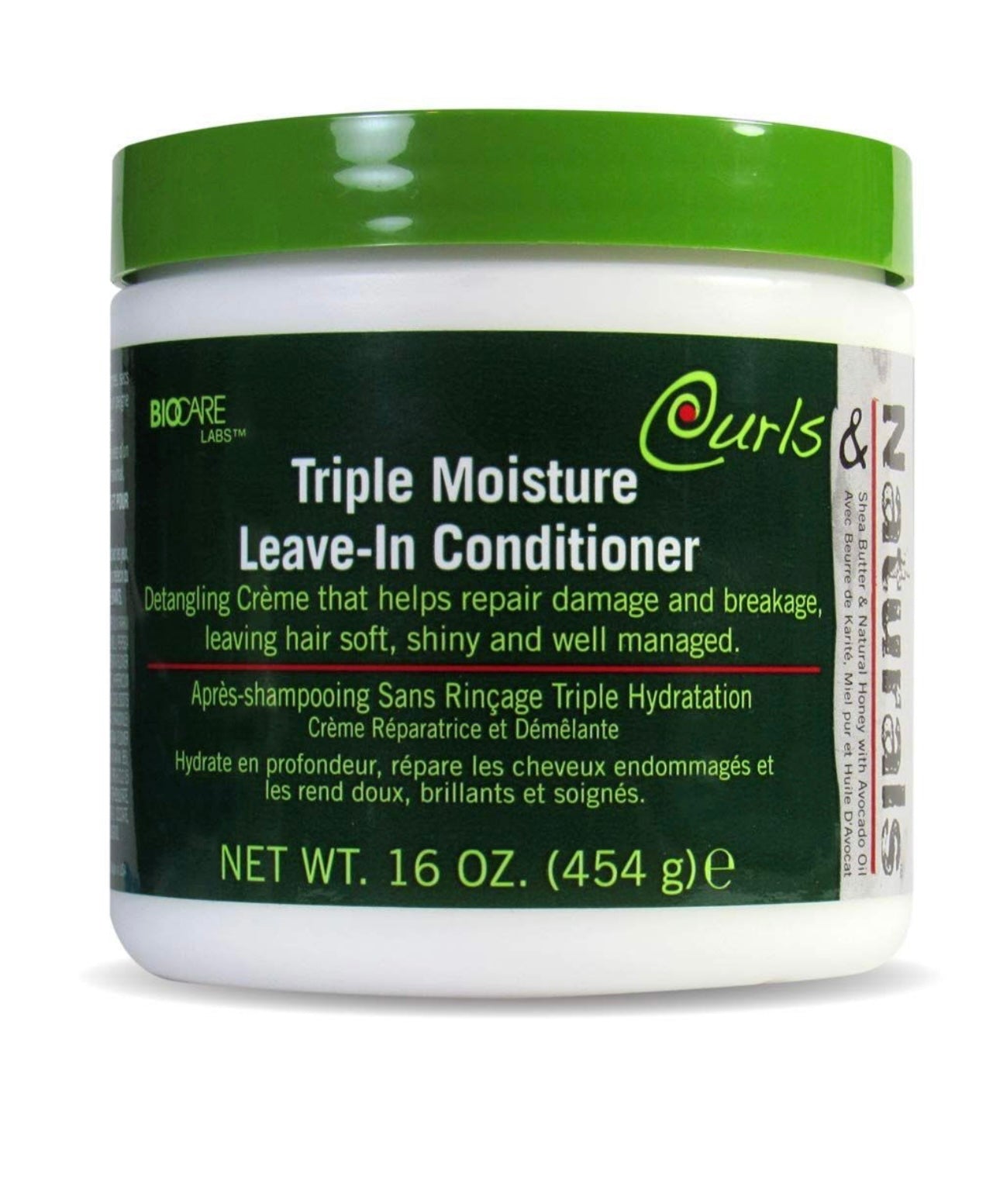 Biocare Curls & Naturals Triple Moisture Leave-in Conditioner 16oz