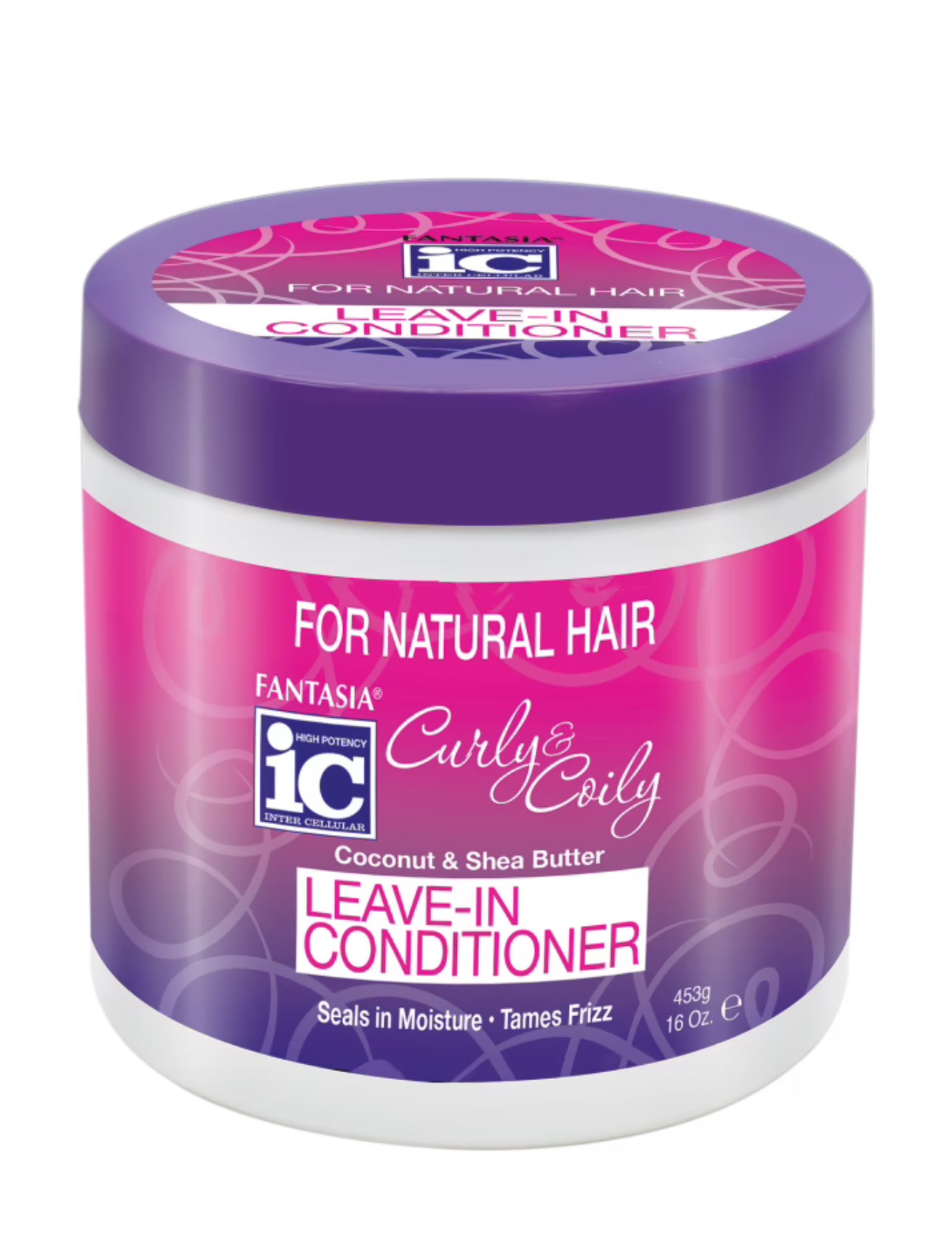 Fantasia IC Curly & Coily Leave In Conditioner 16 Oz
