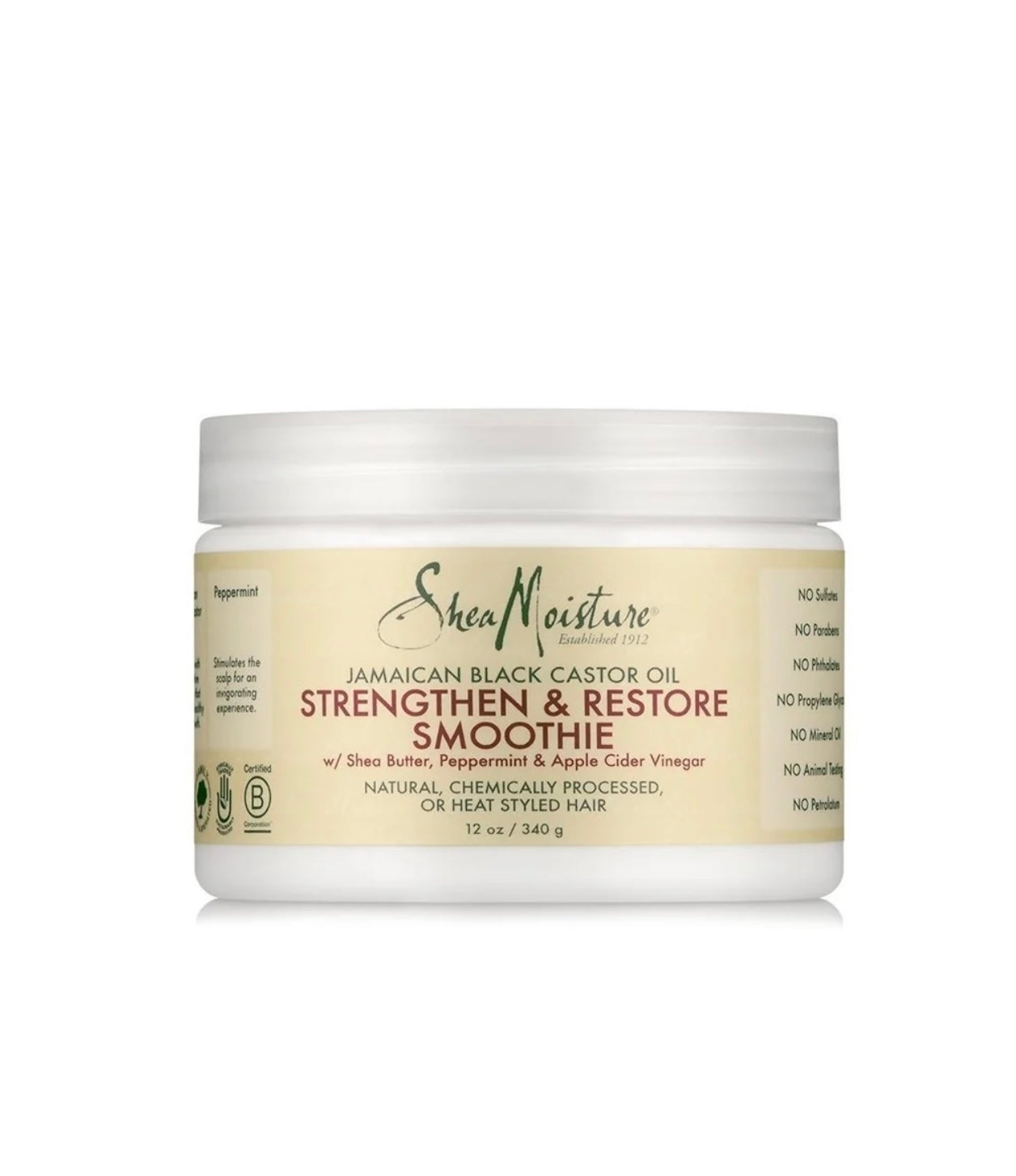 Shea Moisture Jamaican Black Castor Oil Smoothie 12oz