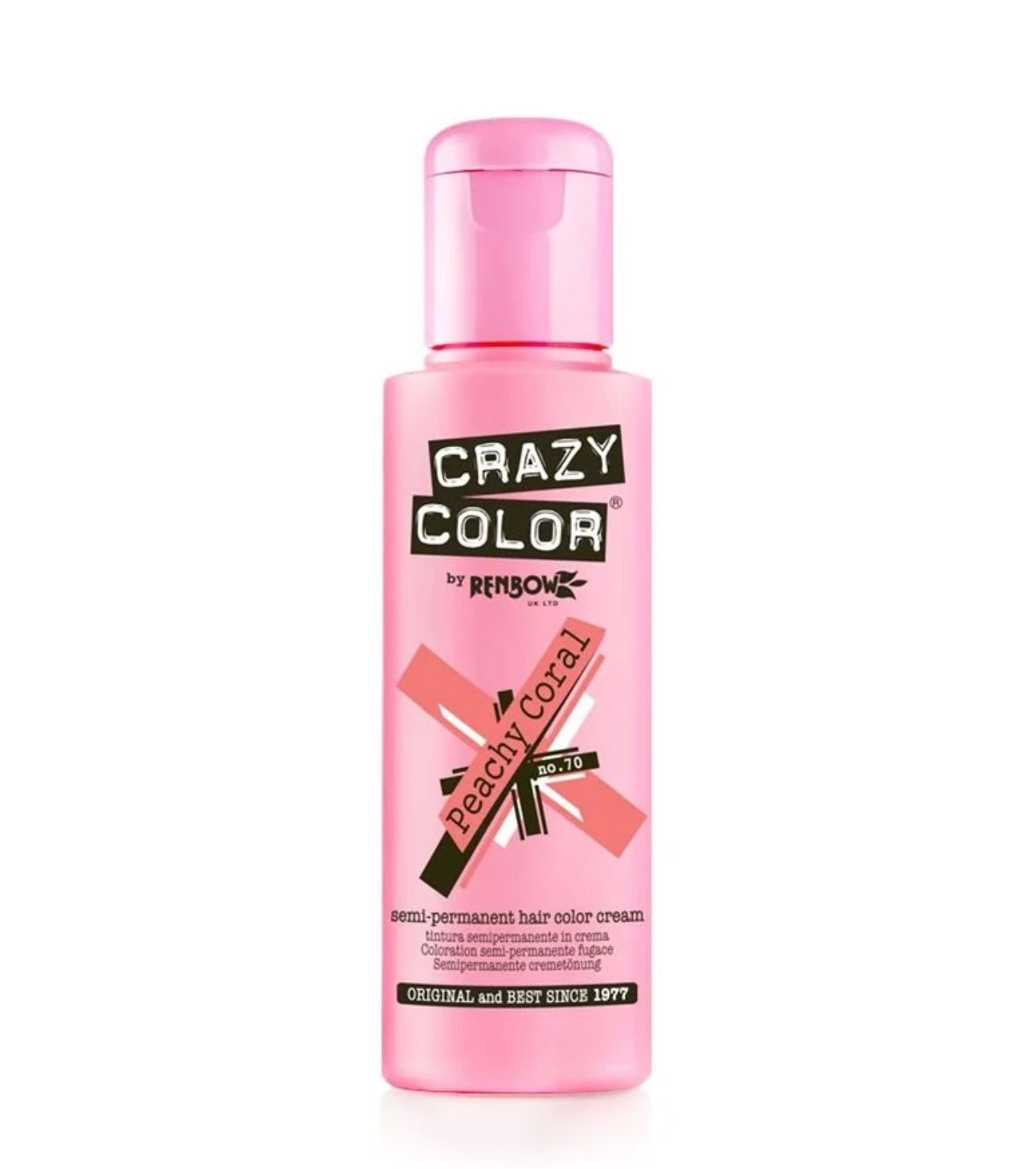 Crazy Color 70 Peachy Coral 100ml