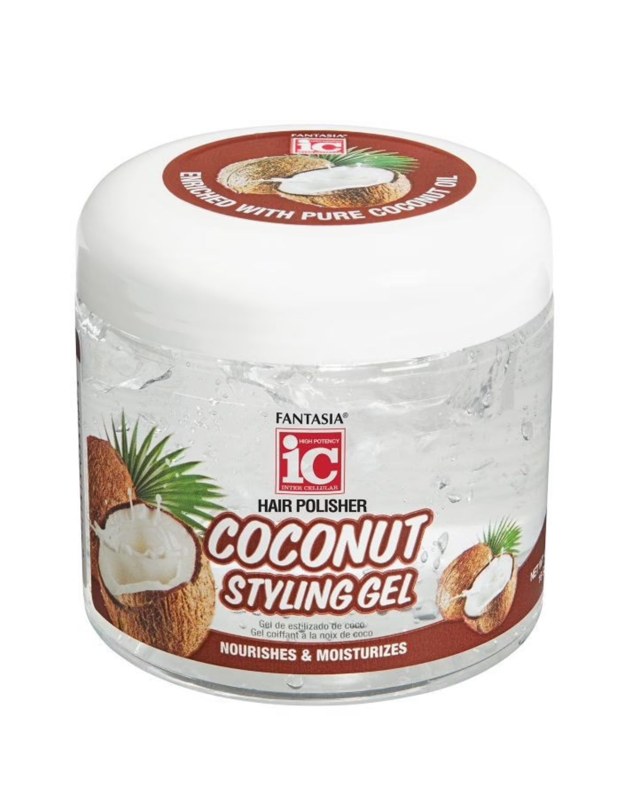 Fantasia IC Styling Gel Coconut 16 Oz