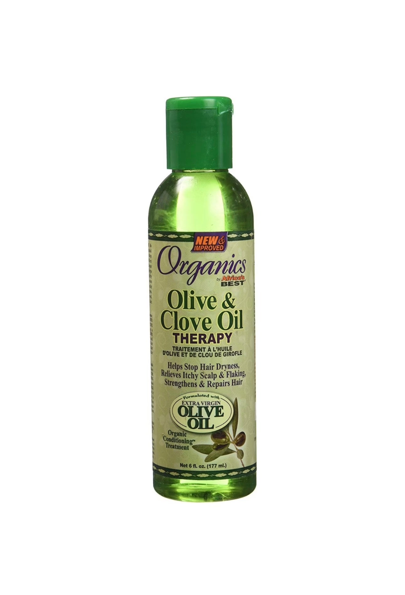 Africa's Best Organics Olive & Clove Oil Therapy Hair & Scalp Treatment 6oz