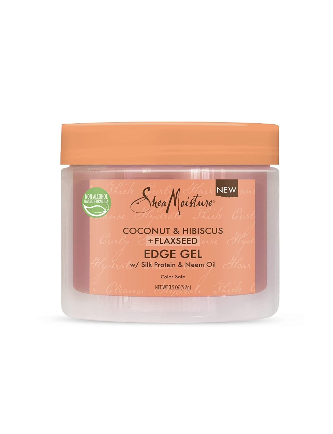 Shea Moisture Coconut & Hibiscus Flaxseed Edge Control Gel 3.5 oz