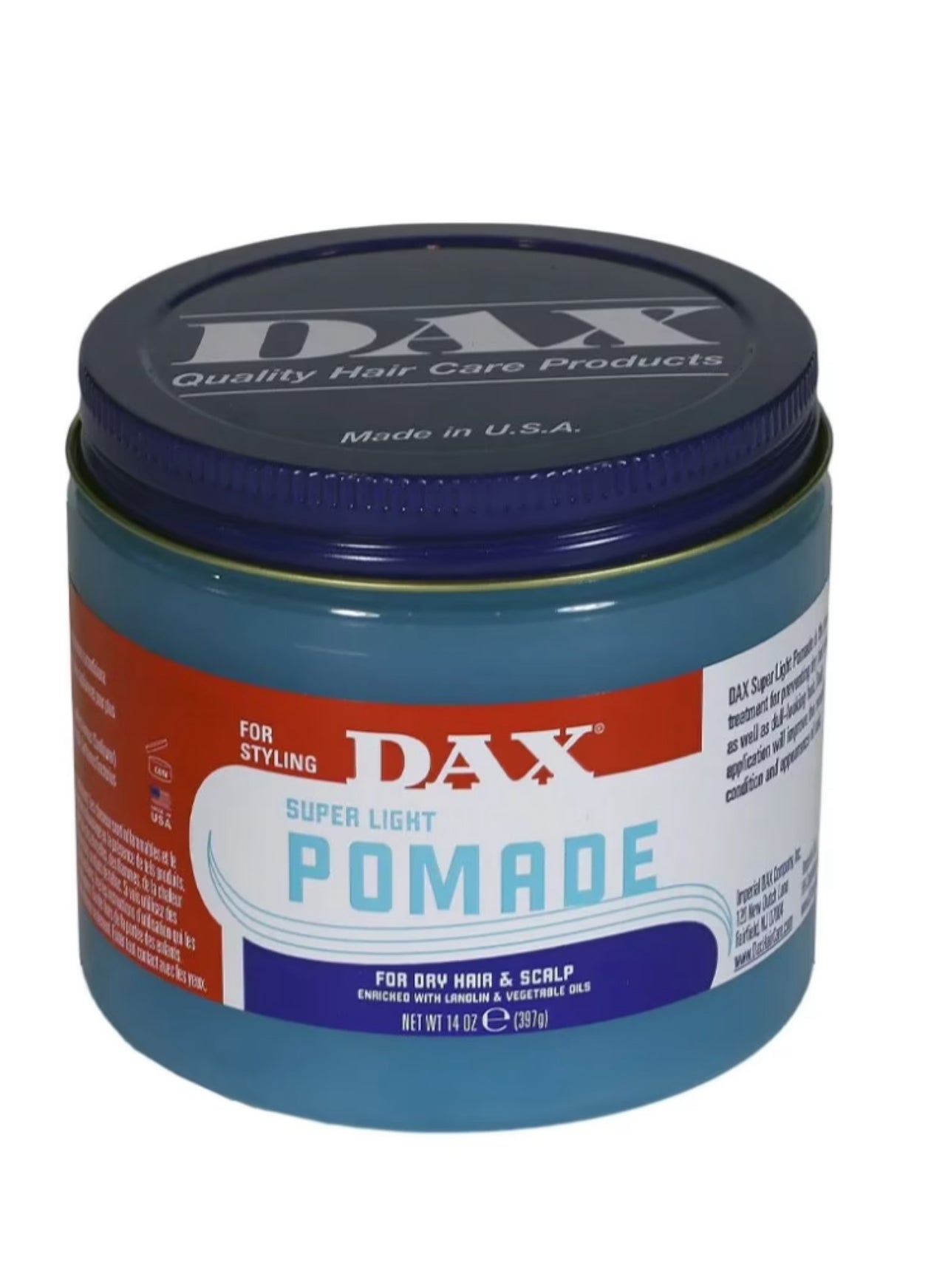 Dax Super Light Pomade 14 oz