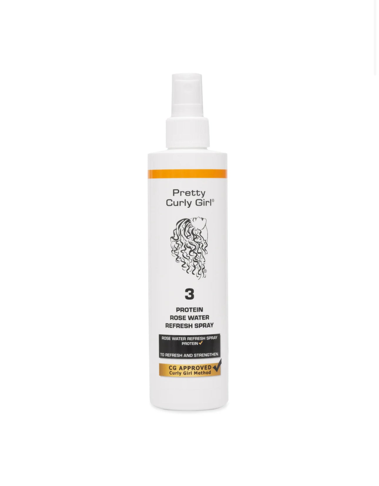 Pretty Curly Girl Protein Rose Water Refresh Spray 250ml