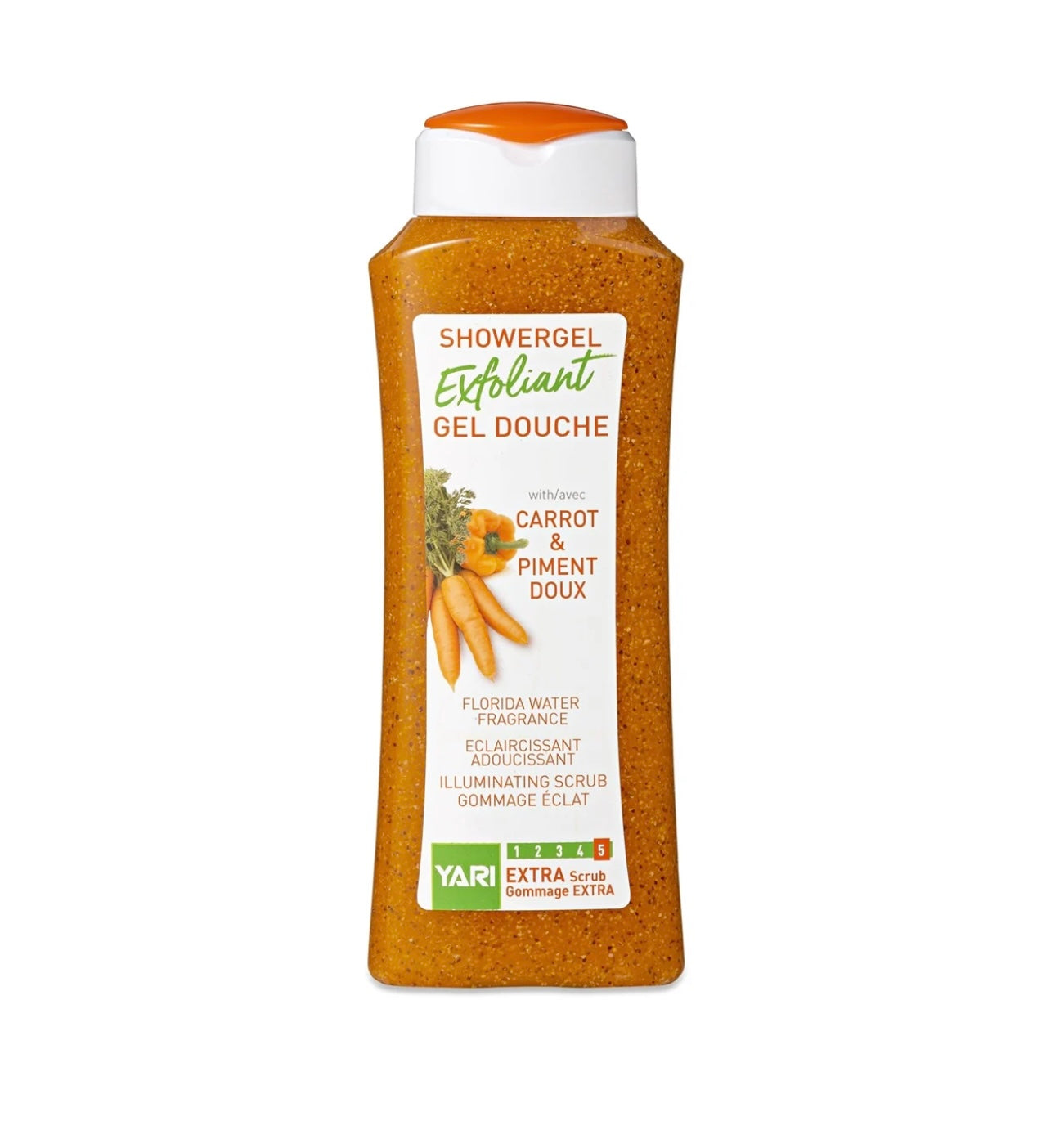 Yari Exfoliant Showergel Carrot Oil #5 Extra Scrub 500ml