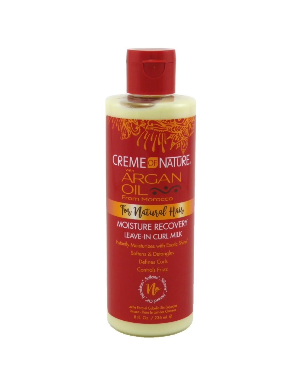 Creme of Nature Argan Oil Moisture Recovery Leave-in Curl Milk 8oz