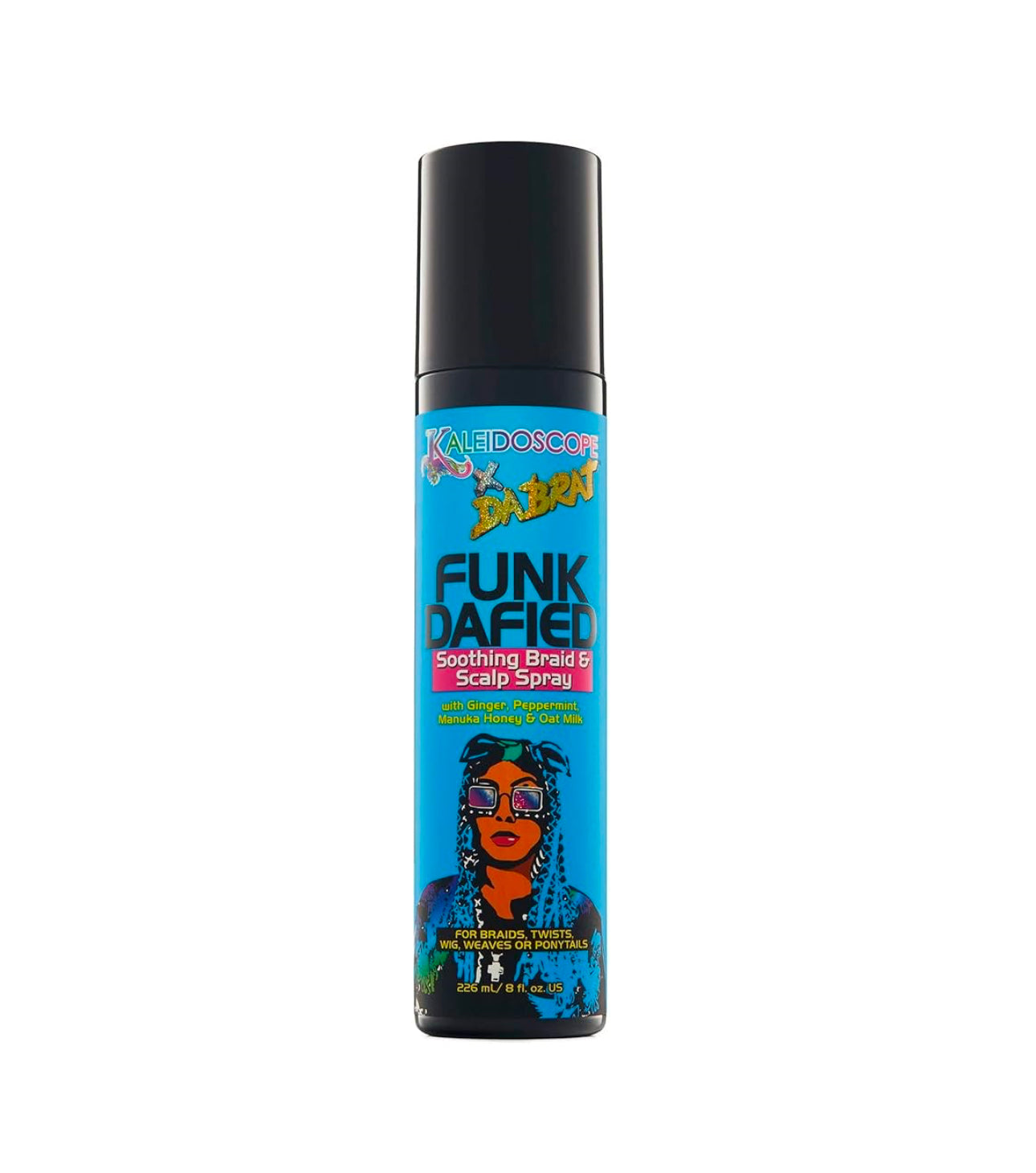 Kaleidoscope x Da Brat Funk Dafied Soothing Braid & Scalp Spray 8oz