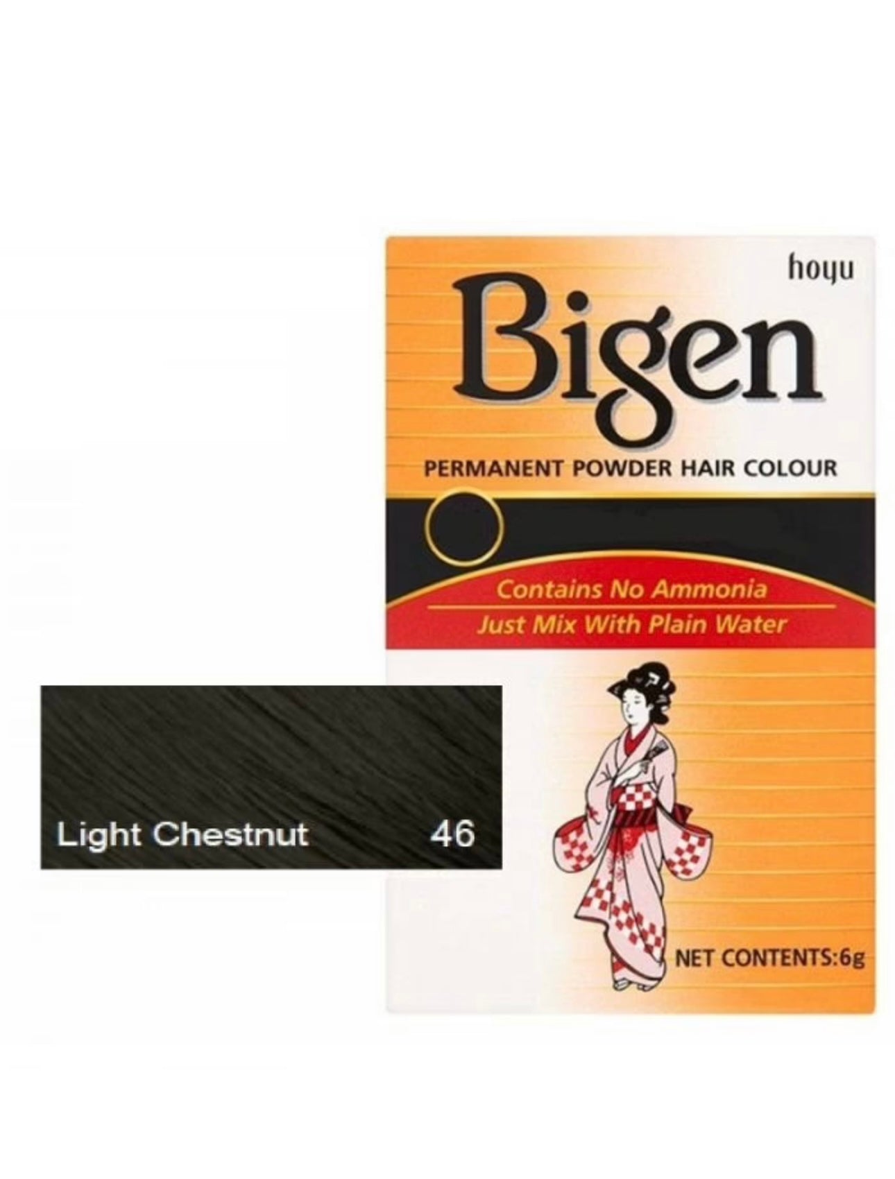Bigen Hair Color #46 Light Chestnut
