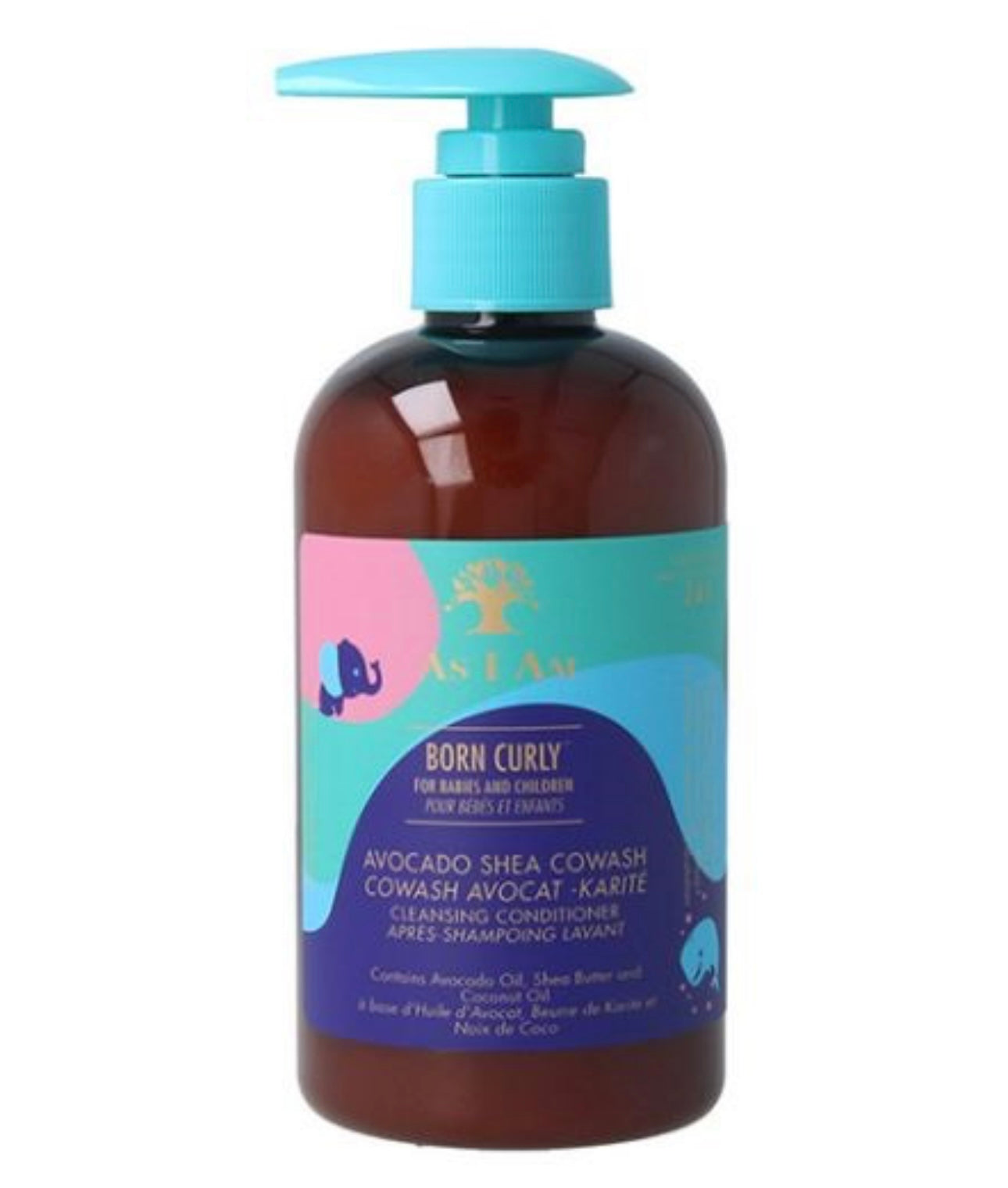 As I Am Born Curly Avocado Shea Co-Wash 8oz (Voor Kinderen)