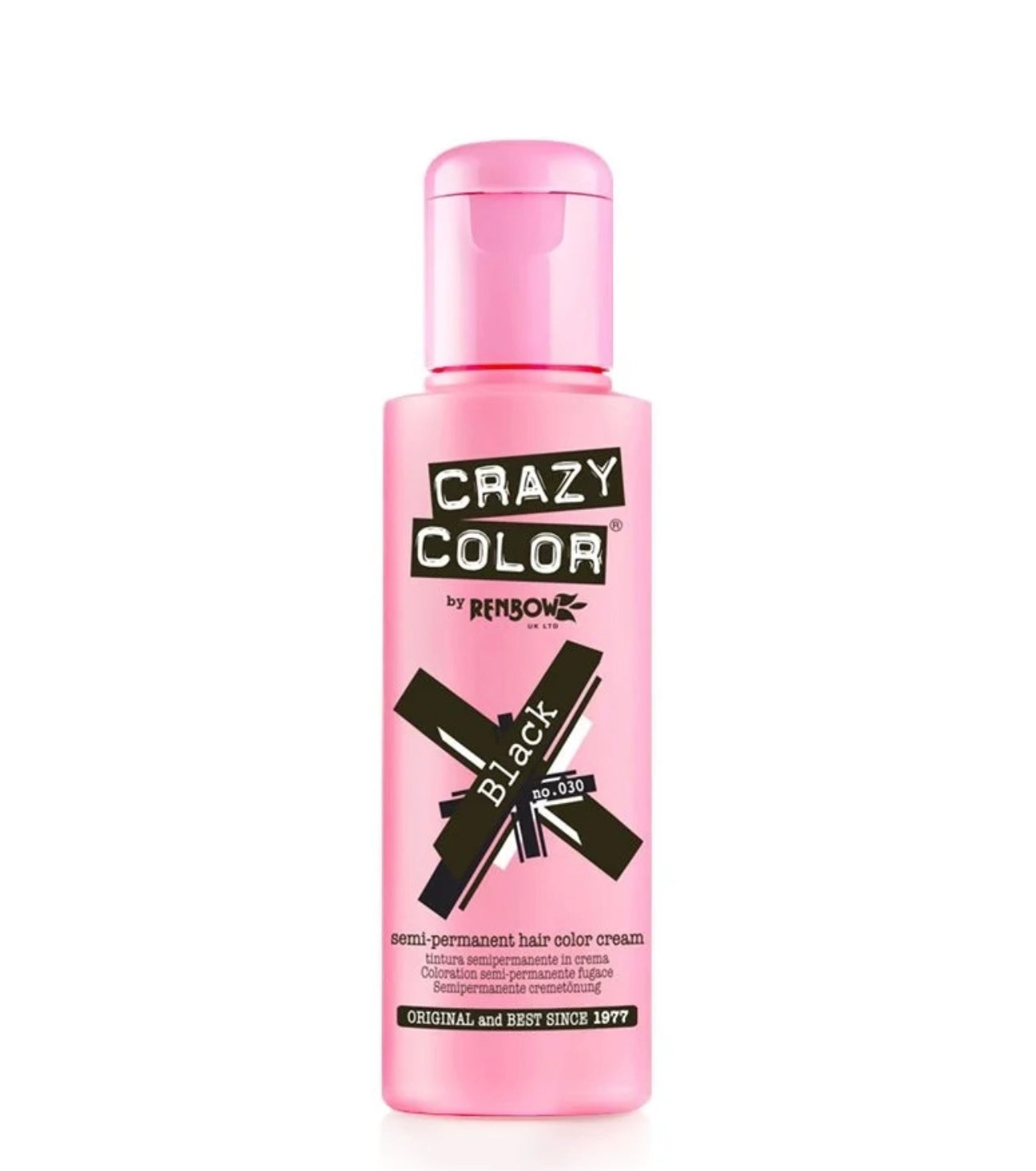 Crazy Color 030 Black 100ml
