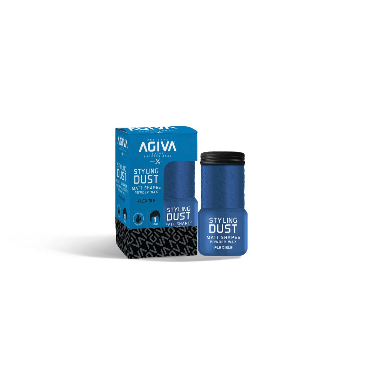 Agiva Styling Hair Powder Wax Flexible 20 Gr - Blue #1