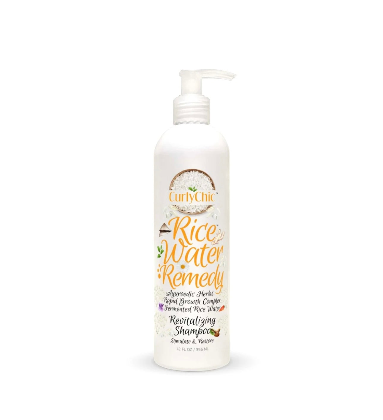 Curly Chic Ricewater Revitalizing Shampoo 8oz