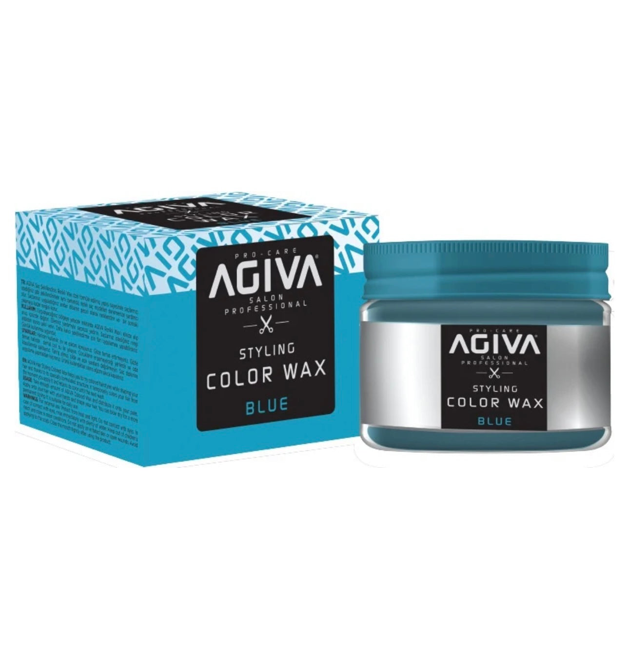 Agiva Hair Styling Color Wax Blue 120ml