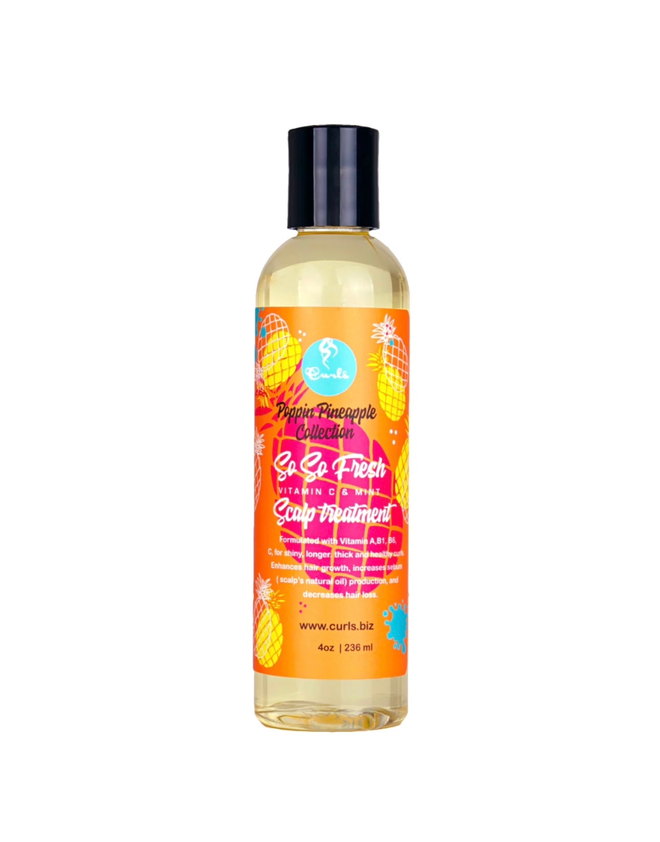 Curls So So Fresh Vitamin C + Mint Scalp Pineapple Treatment 118ml