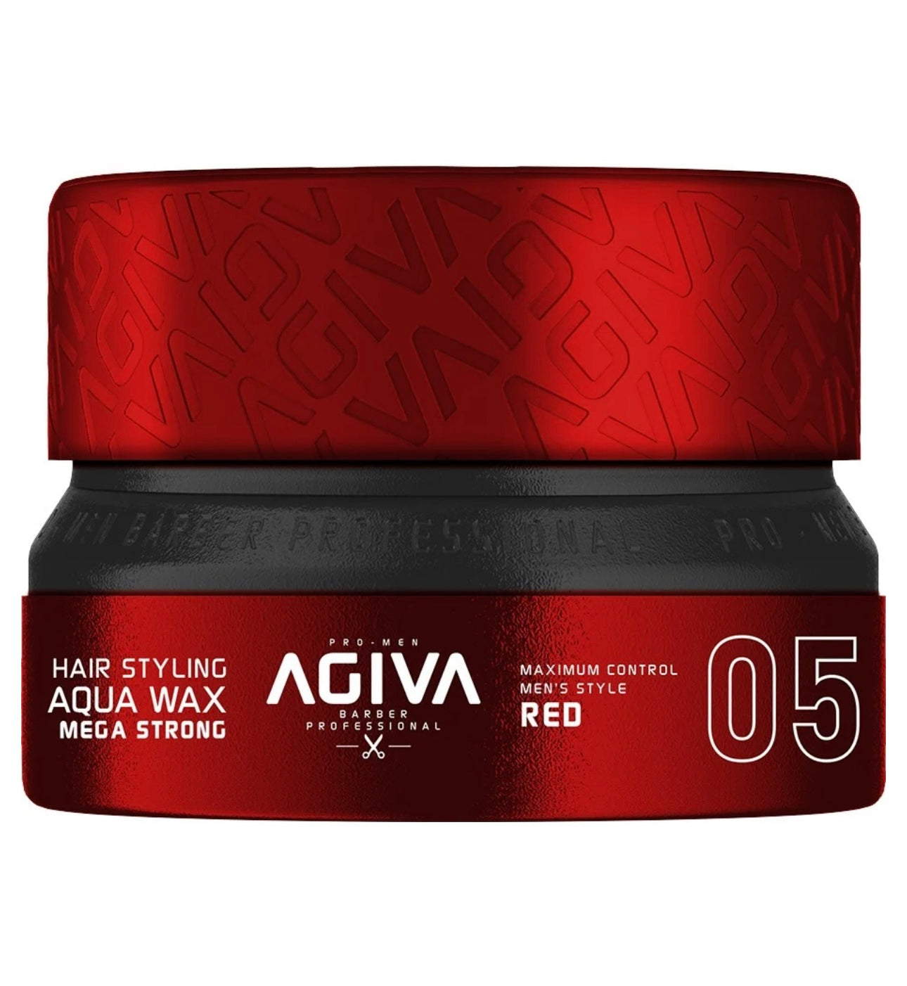 Agiva Styling Hair Wax Aqua Mega Strong 155ml - Red #5