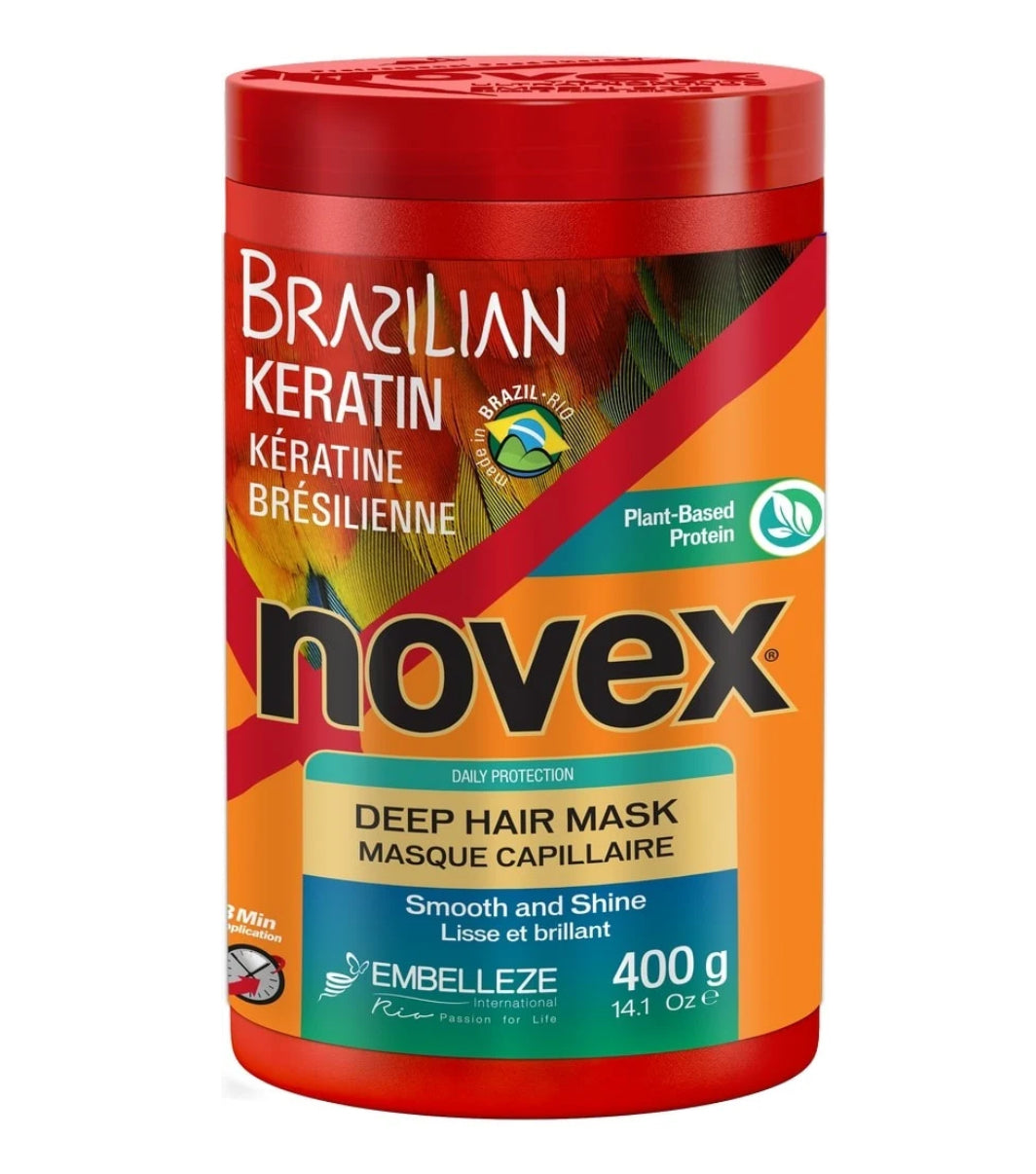 Novex Brazilian Keratin Hair Mask 400ml