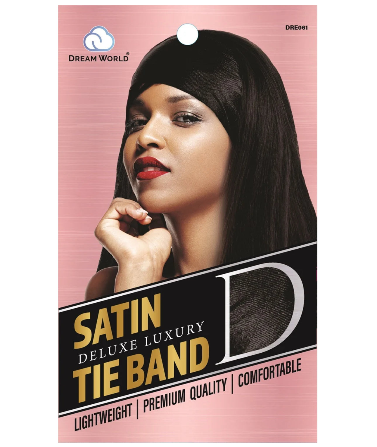 Dream World W-Tie Band Satin Black #DRE061