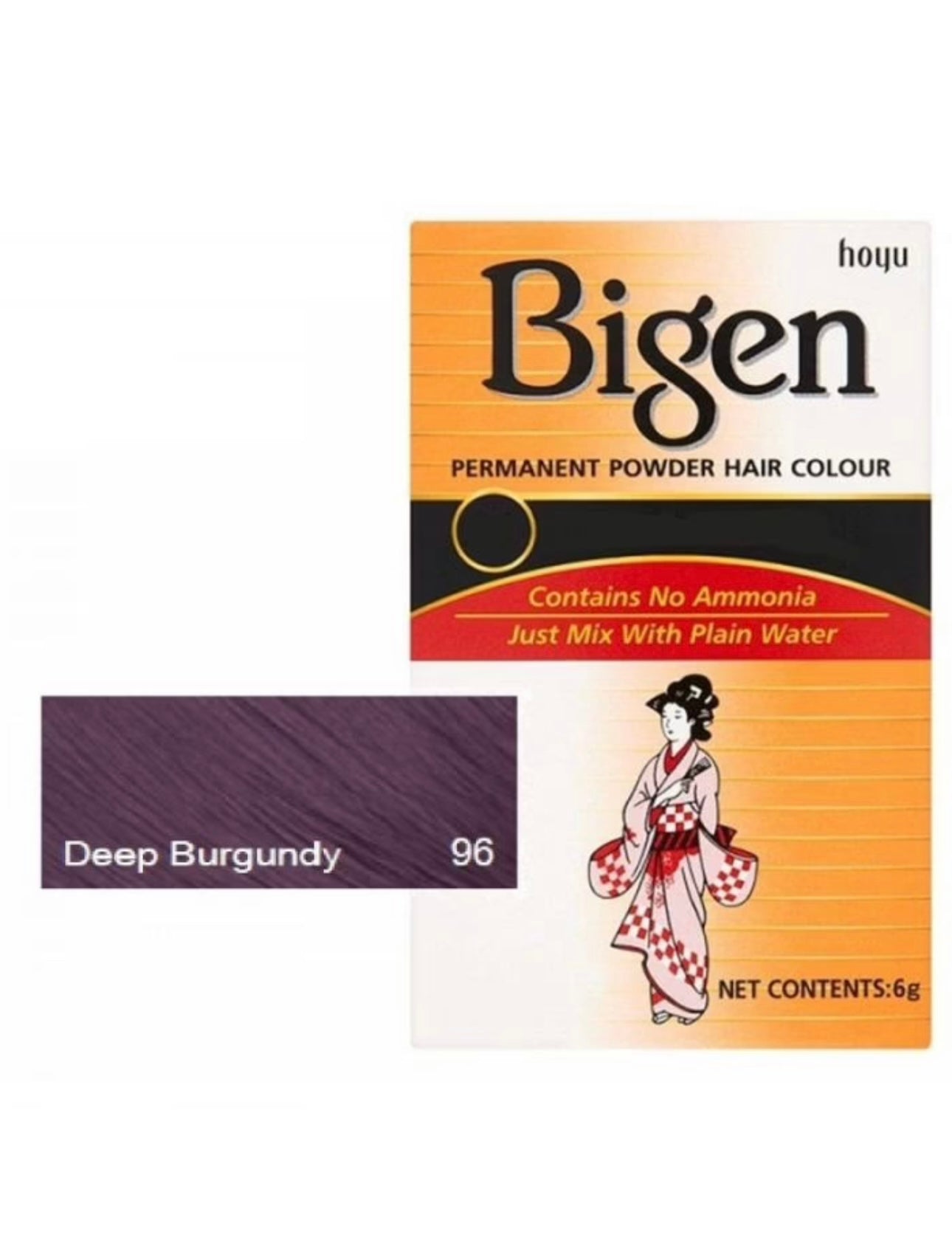 Bigen Hair Color #96 Deep Burgundy