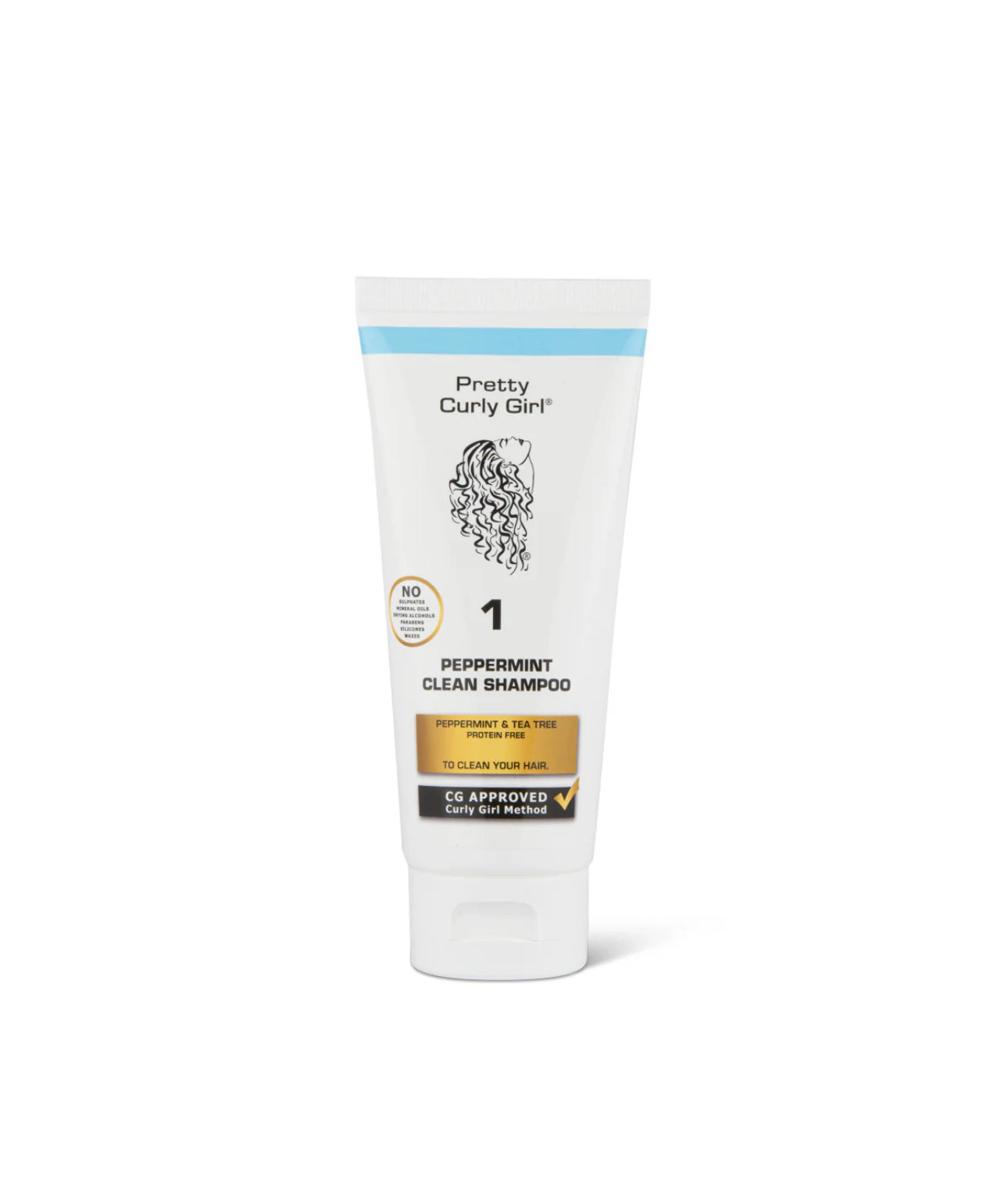 Pretty Curly Girl Peppermint Clean Shampoo 100ml