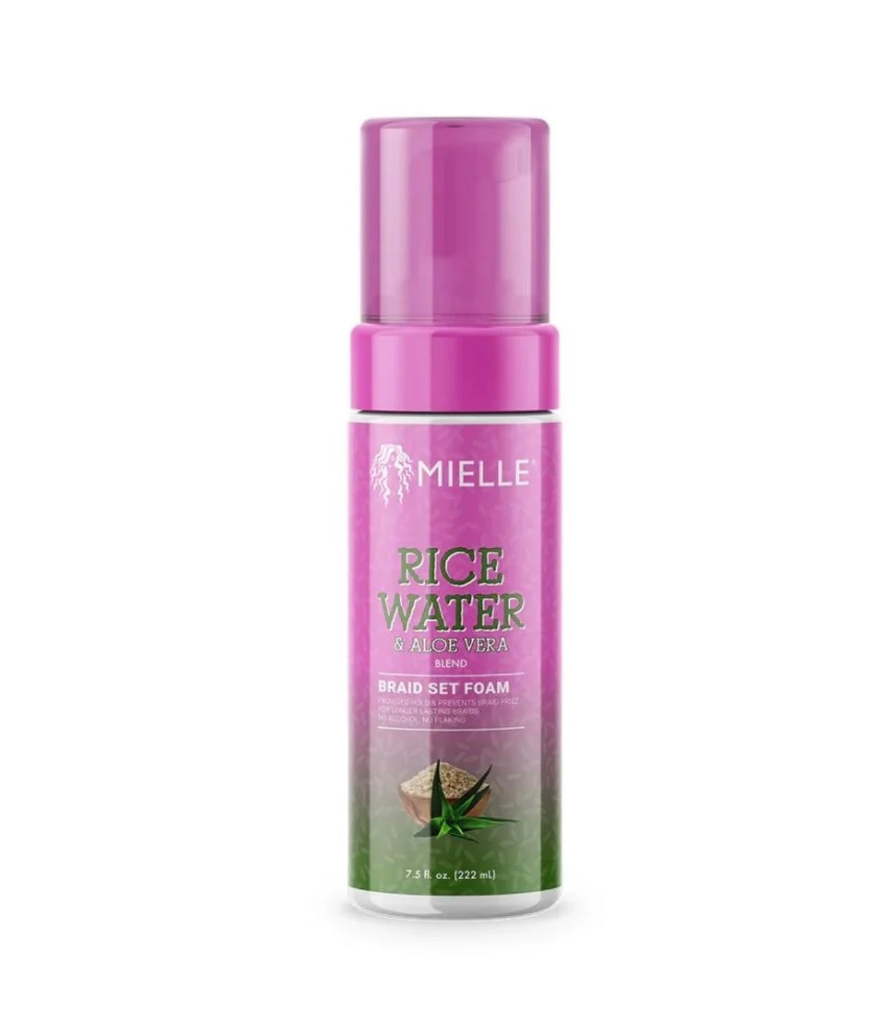 Mielle Rice Water & Aloe Vera Braid Set Foam 7.5oz