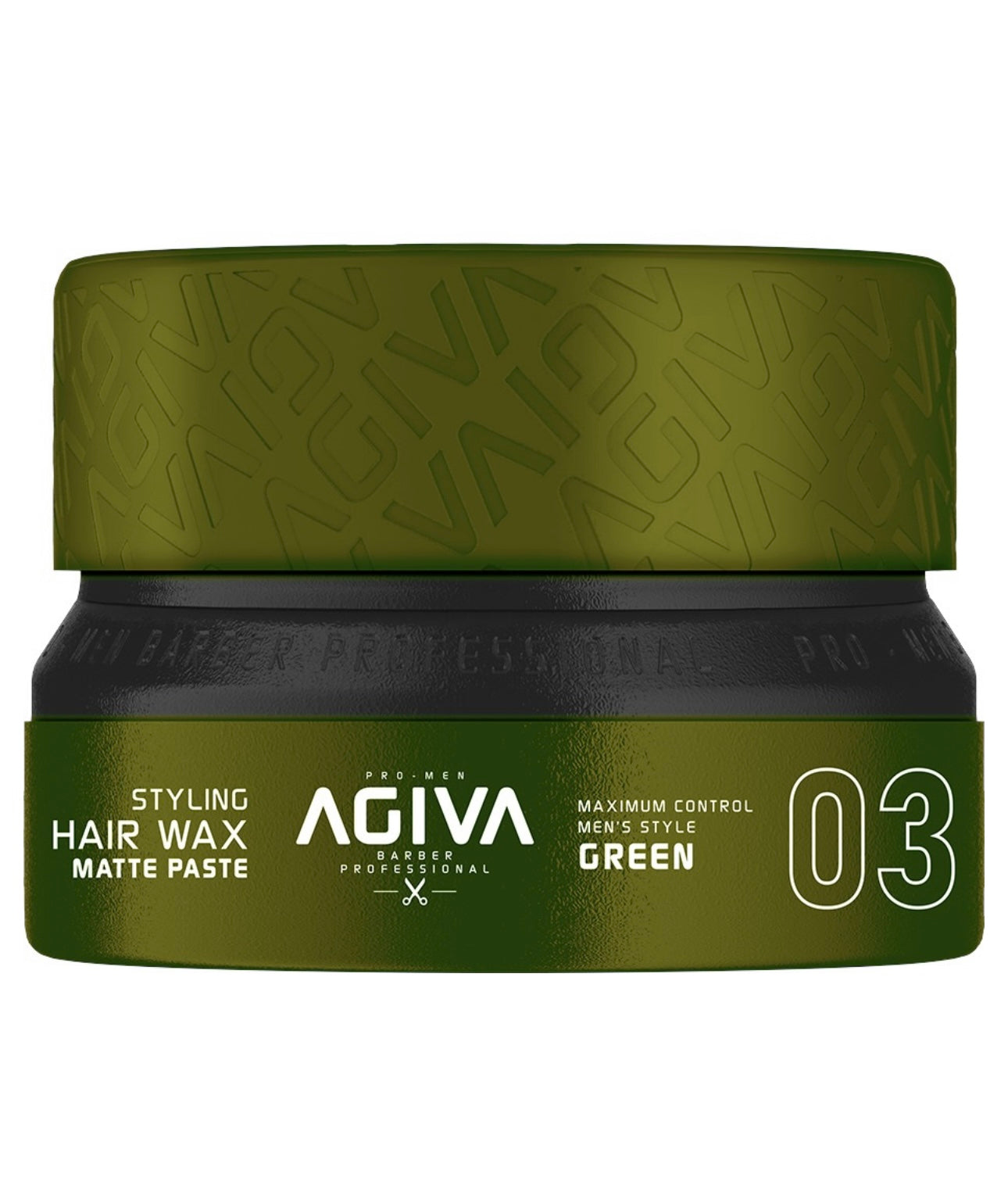 Agiva Styling Hair Wax Matte Paste 155ml - Green #3