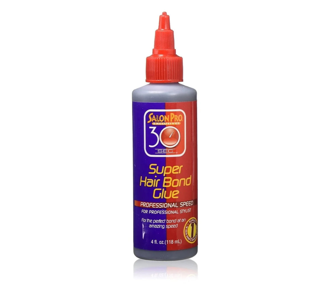 Salon Pro 30 Sec. Super Hair Bond Glue 4oz