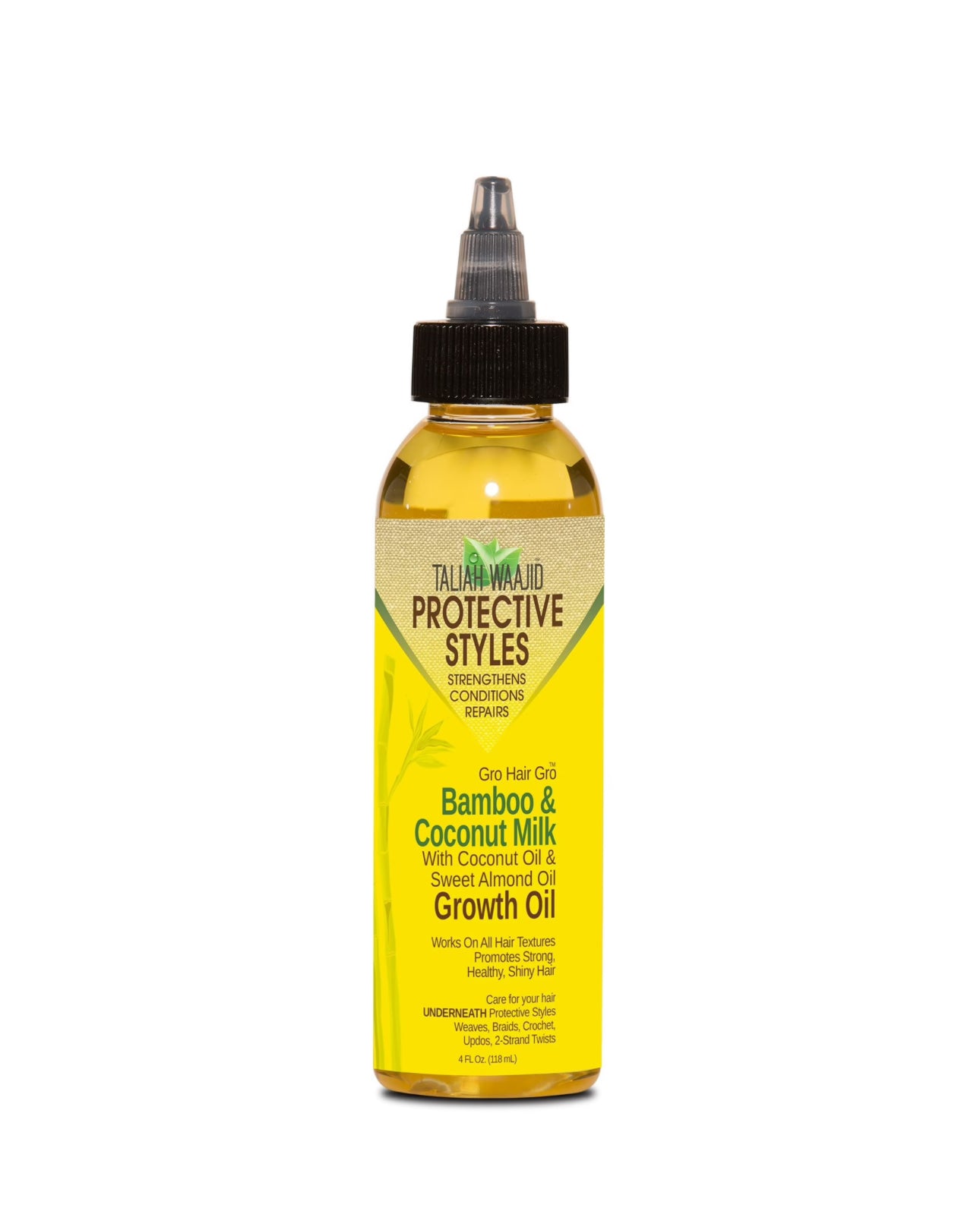 Taliah Waajid Gro Hair Gro™ Bamboo And Coconut Milk Growth Oil 118 Ml