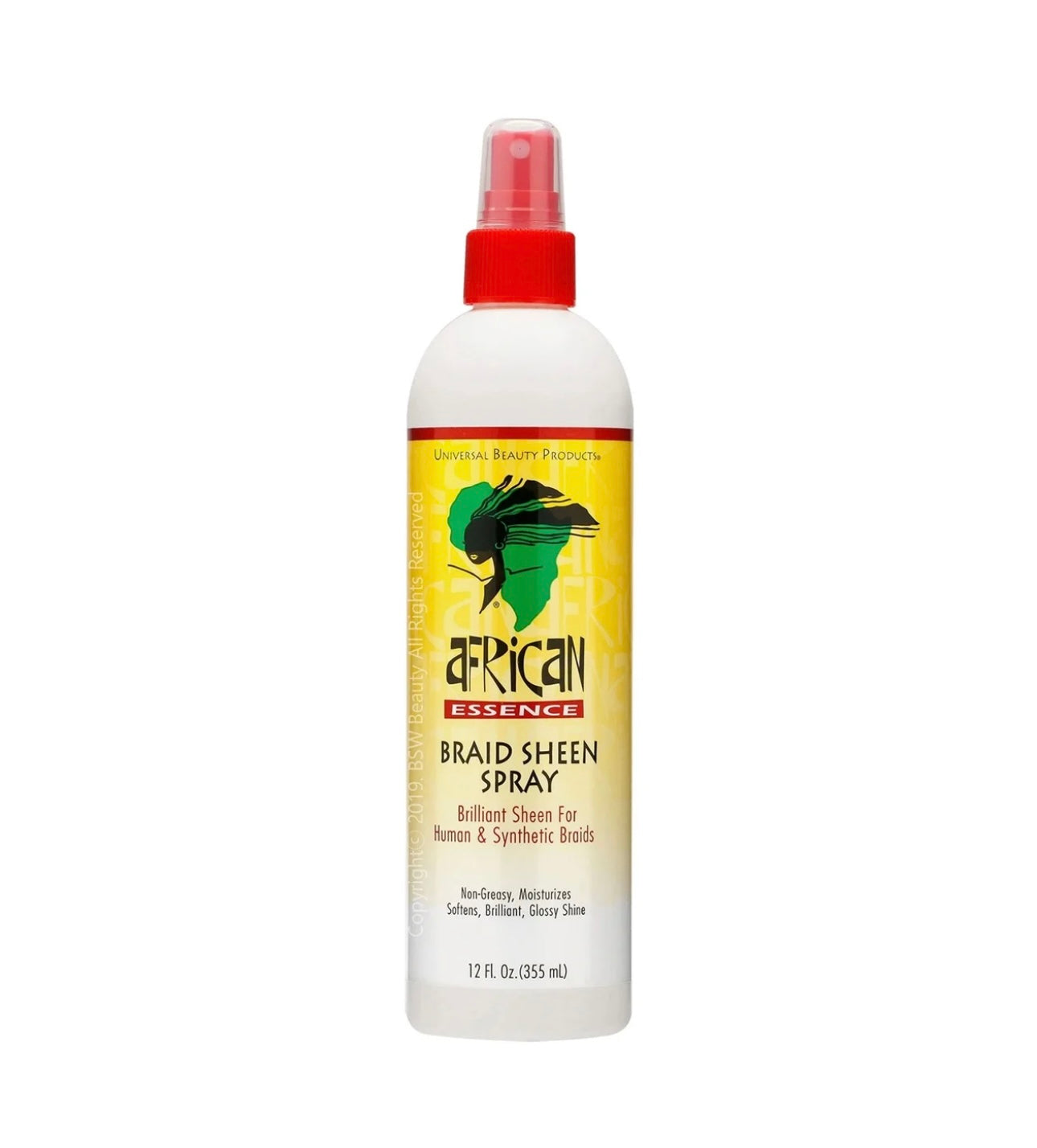 African Essence Braid Sheen Spray 12oz