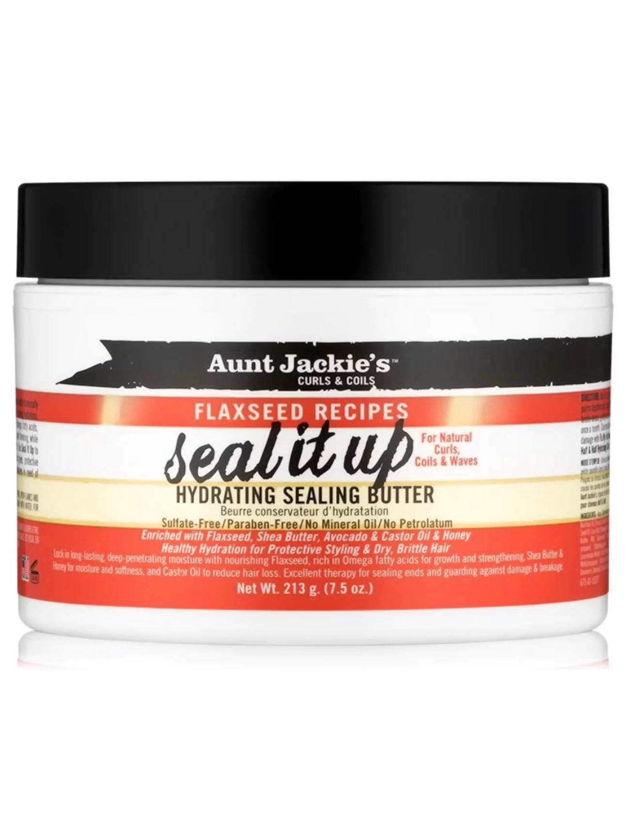 Aunt Jackie's Flaxseed Seal it Up Butter 8oz