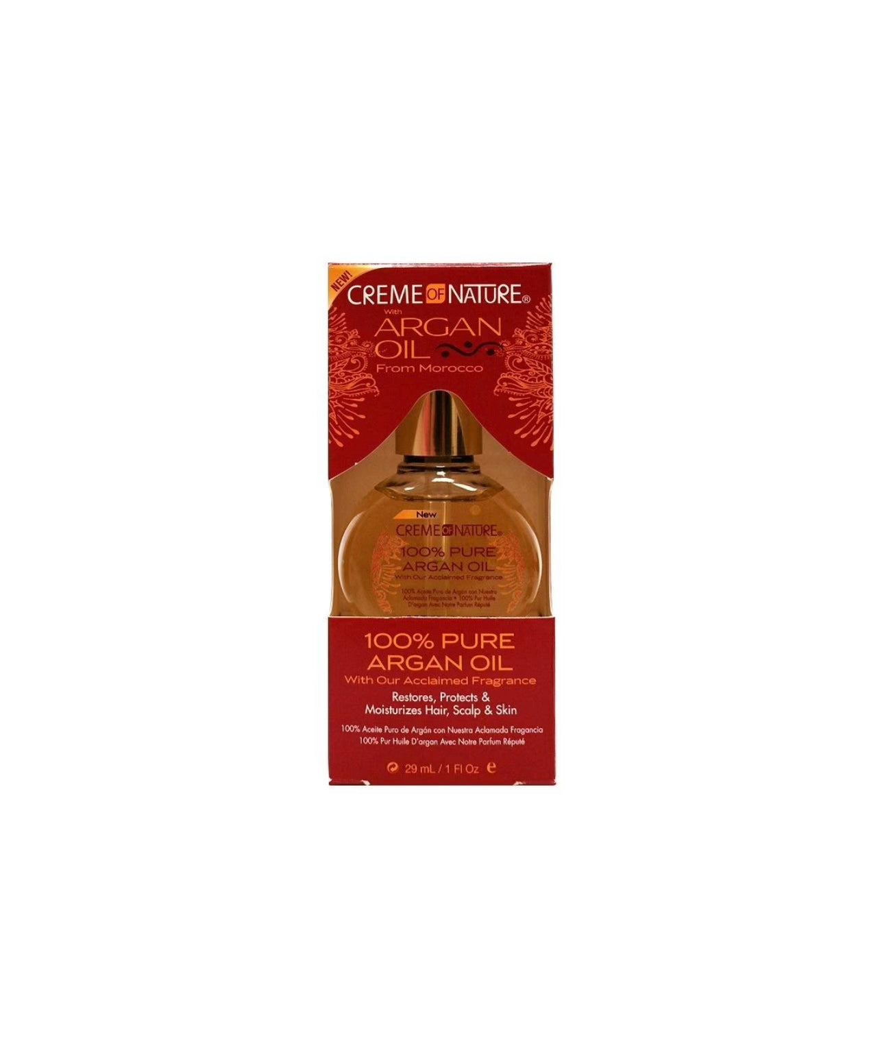 Creme Of Nature Argan 100% Pure Argan Oil 1oz