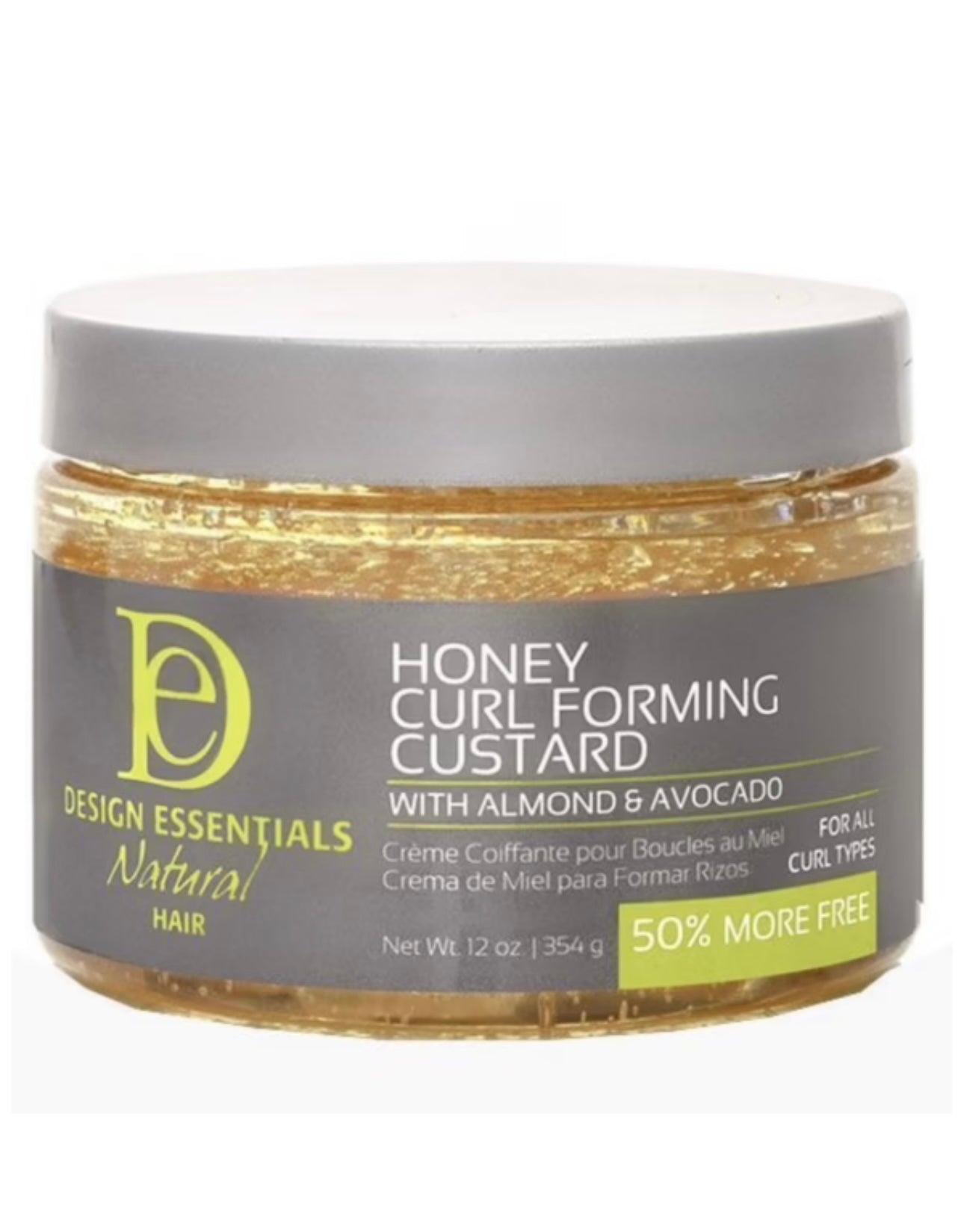 Design Essentials Honey Curl Forming Custard 8oz