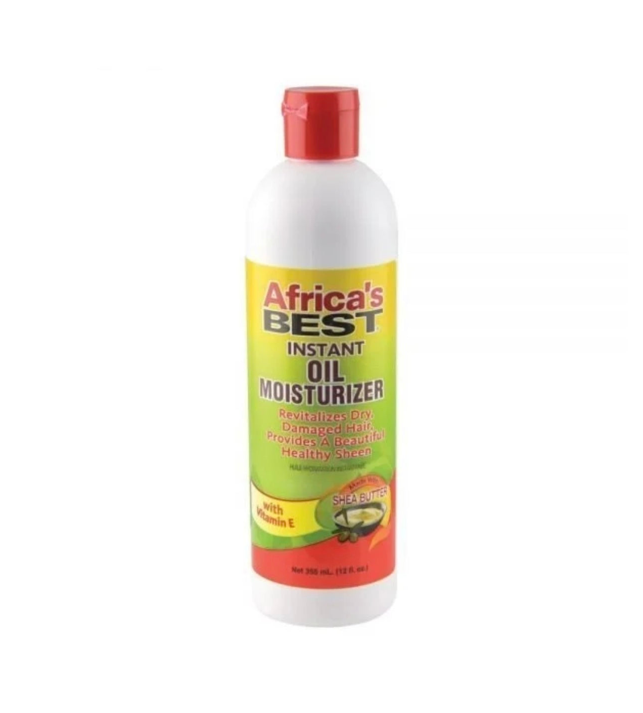 Africa's Best Instant Oil Moisturizer With Shea Butter 355 ml
