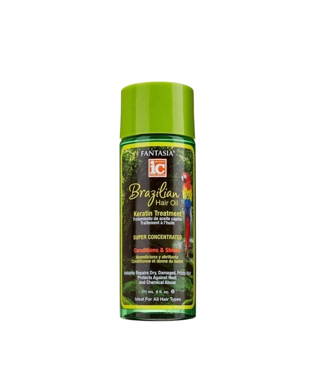 Fantasia IC Brazilian Hair Oil Keratin Treatment Serum 171ml